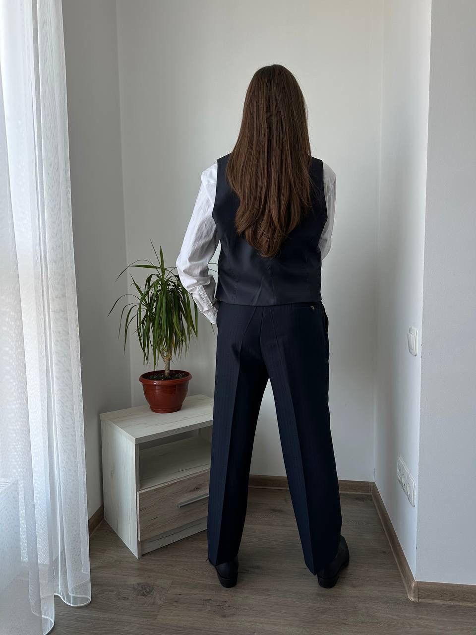 Japanese Brand × Vintage Vintage Japanese Striped Blue Blazer Pants Suit Colletti Size M / US 6-8 / IT 42-44 - 16 Thumbnail