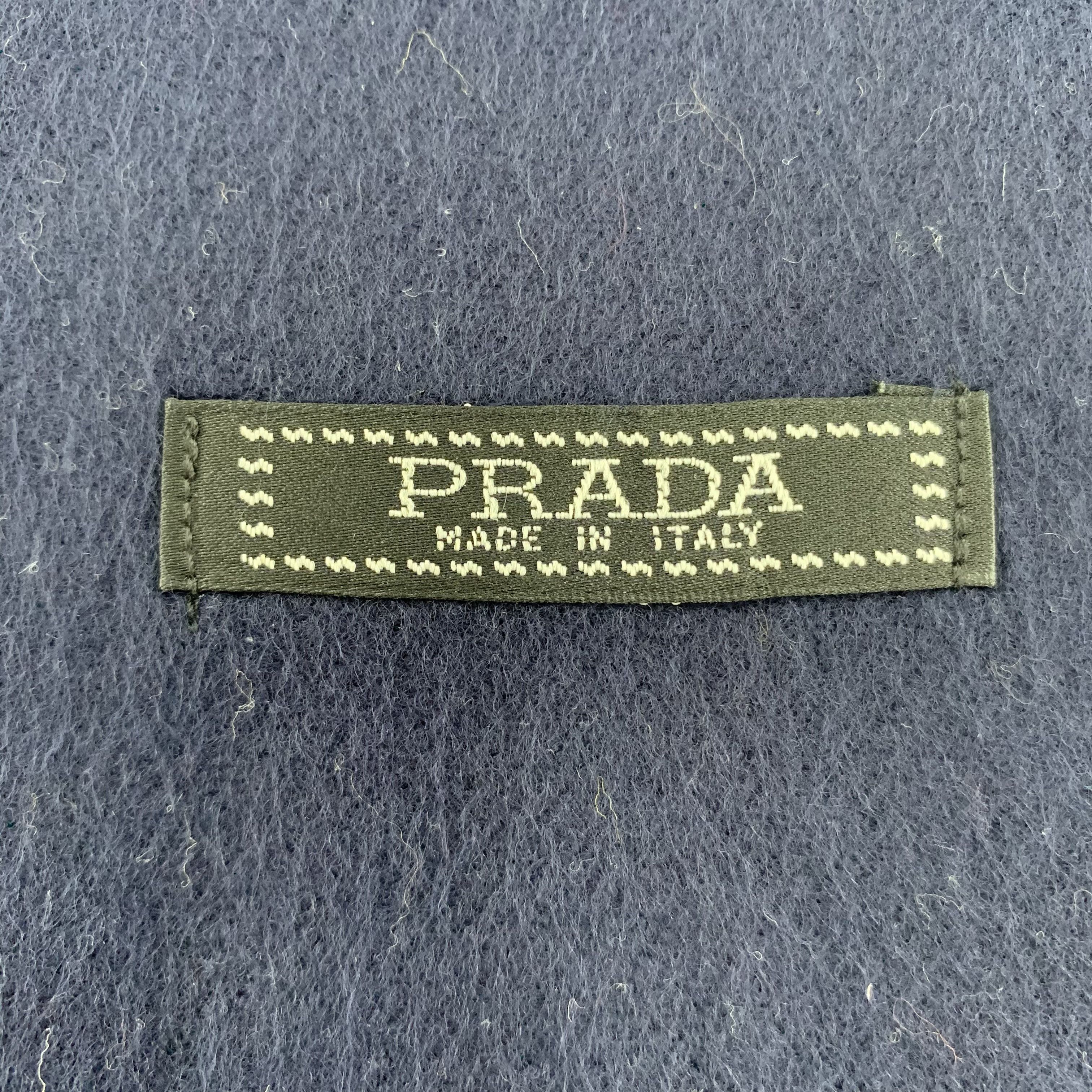 Prada Prada Scarf Wool Muffler Neck Wrap BL5177 Size ONE SIZE - 4 Thumbnail