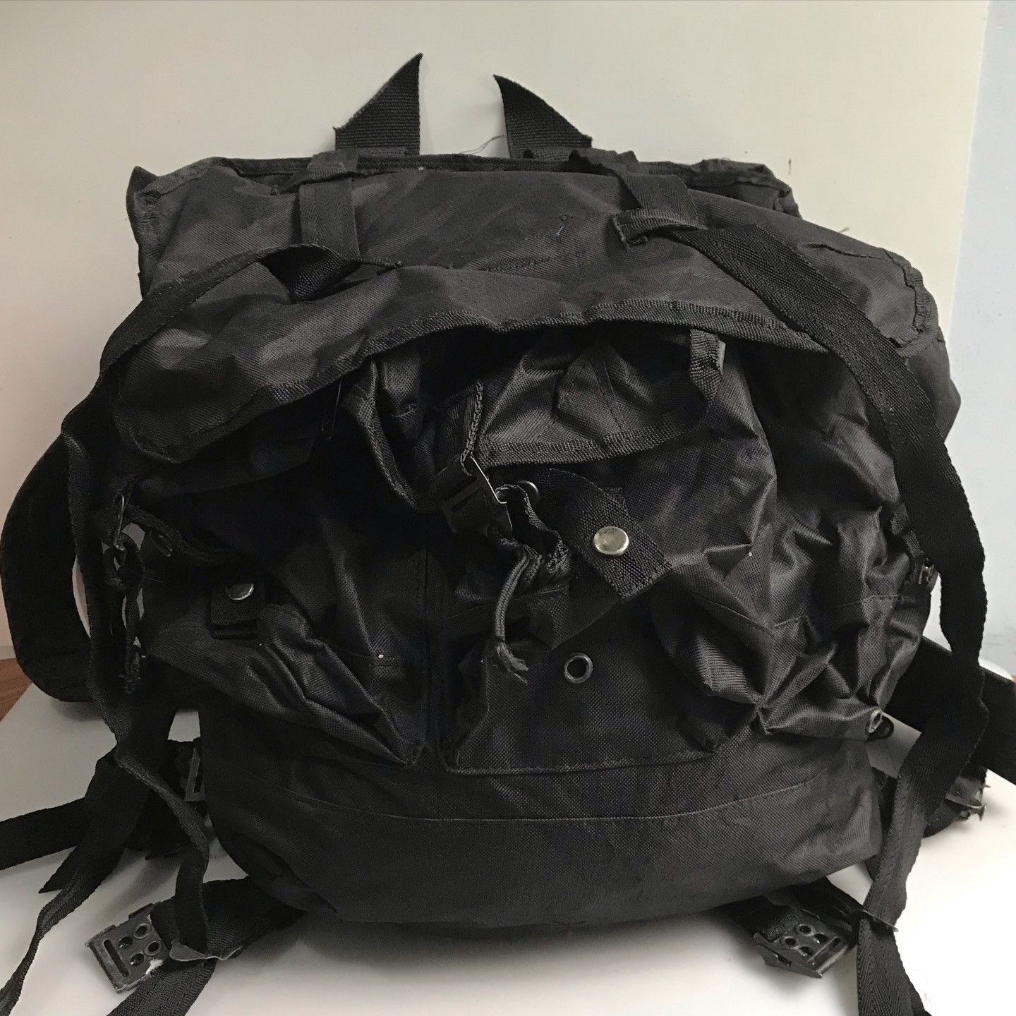 Aeronautica Militare Vintage Military Army Big Bag Combat black Army The Big Size ONE SIZE - 1 Thumbnail