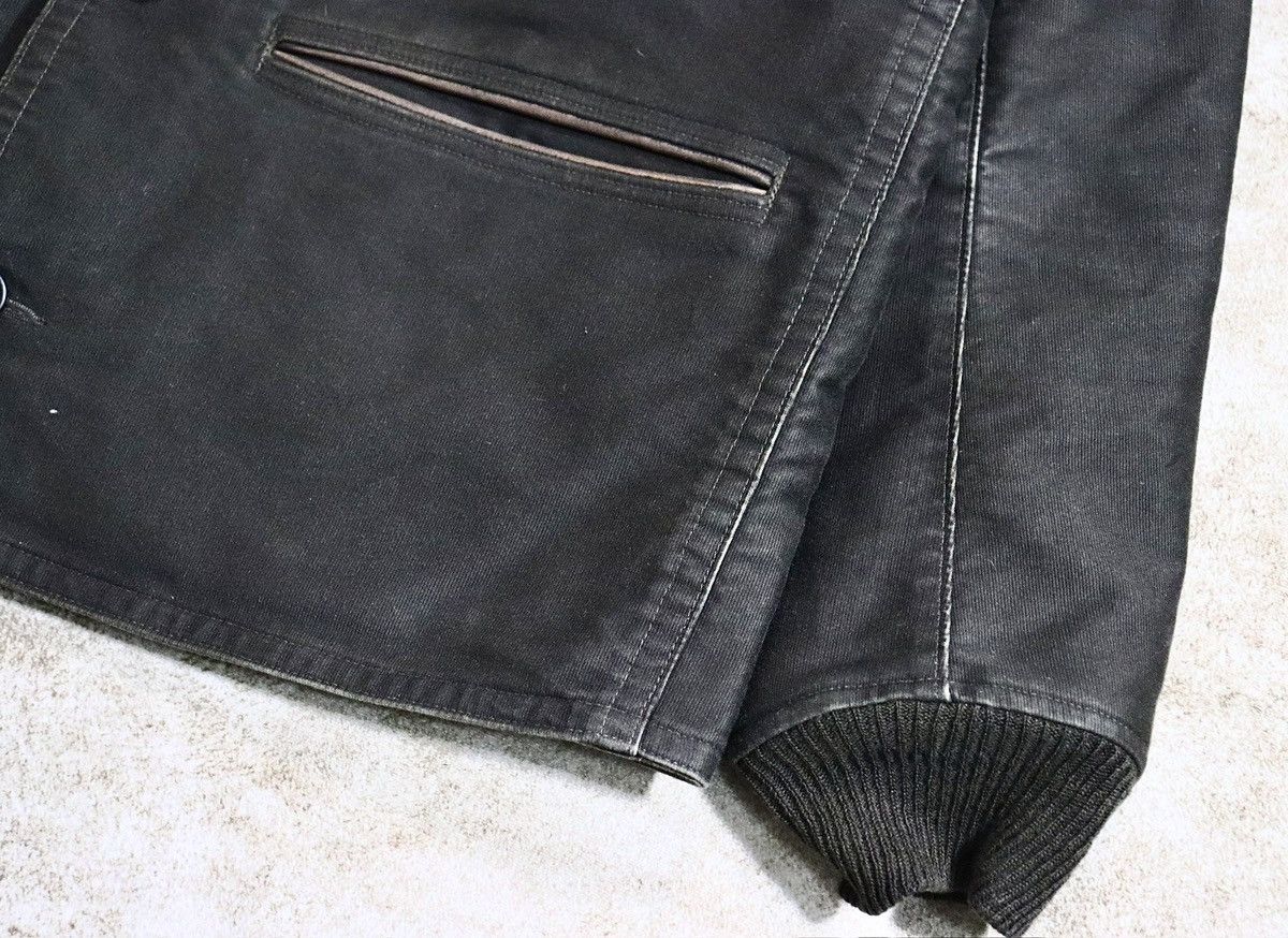 Ralph Lauren RRL Ralph Lauren Leather-Trim Cotton Bomber Jacket Size US M / EU 48-50 / 2 - 7 Thumbnail