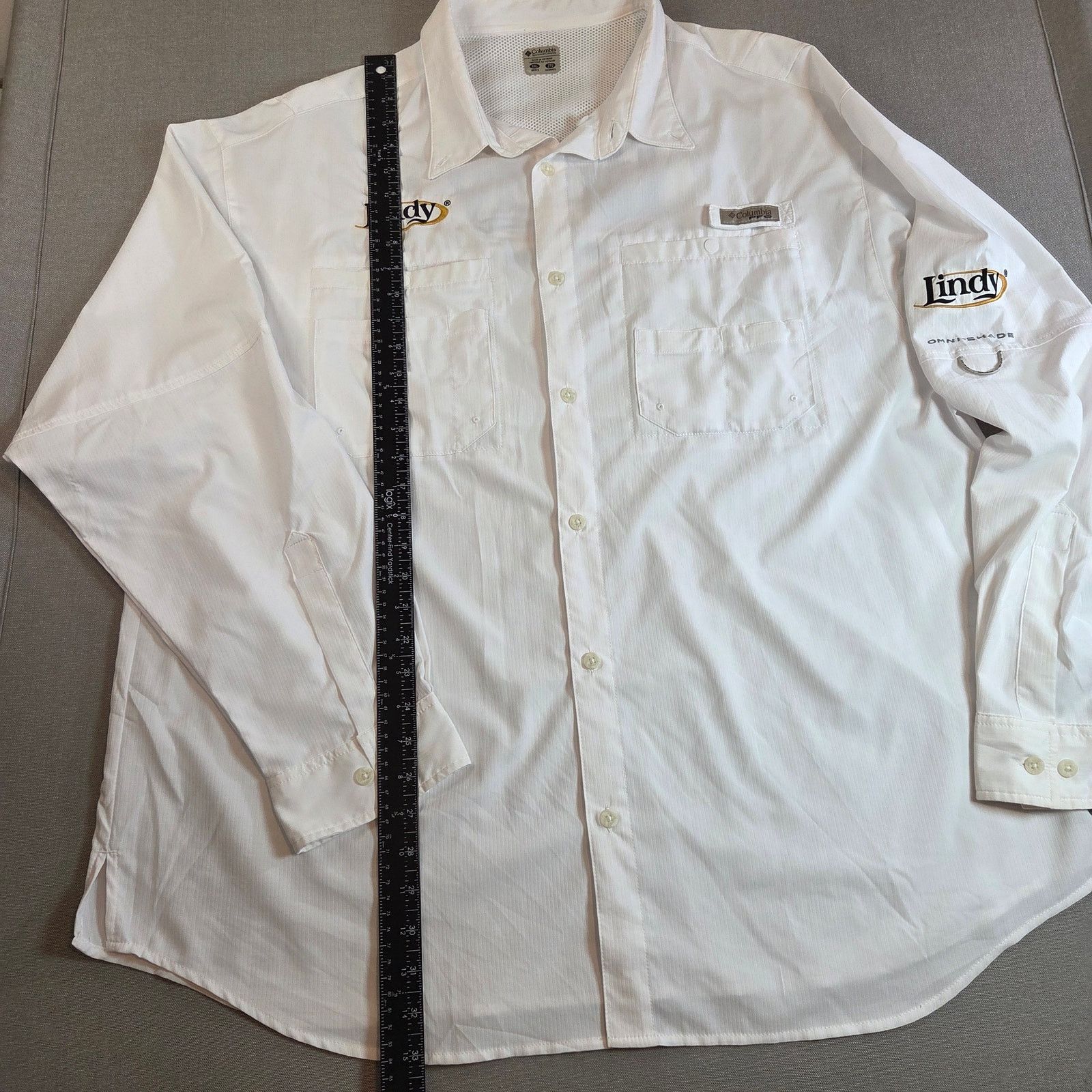 Columbia Columbia PFG Lindy Omni-Shade White Fishing Shirt XXL Size US XXL / EU 58 / 5 - 6 Thumbnail