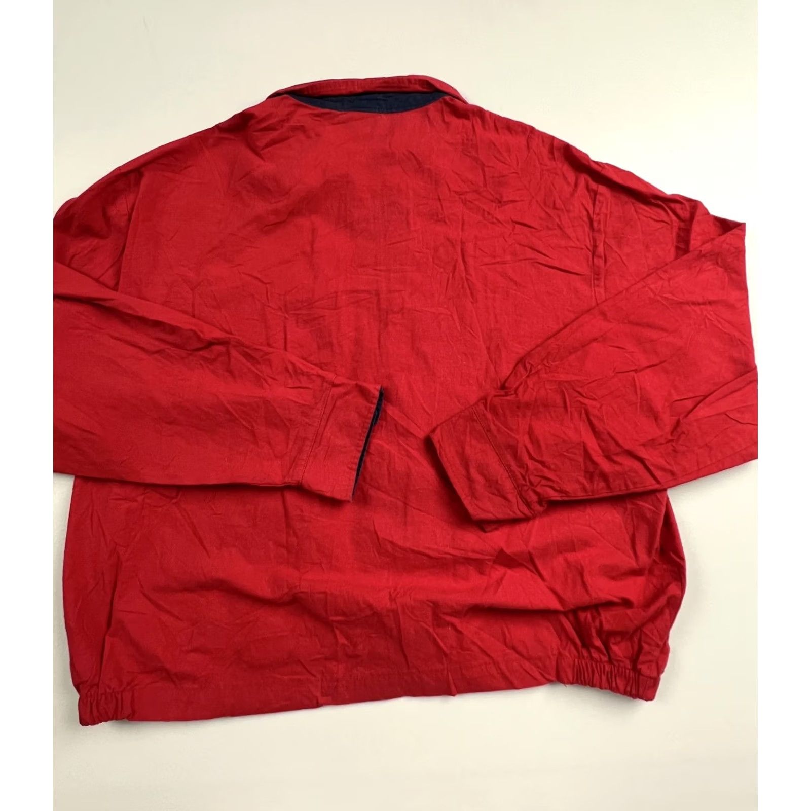 Vintage VINTAGE King Louie Jacket Mens XL Red Cotton Windbreaker Full Zip Made USA Size US XL / EU 56 / 4 - 2 Thumbnail