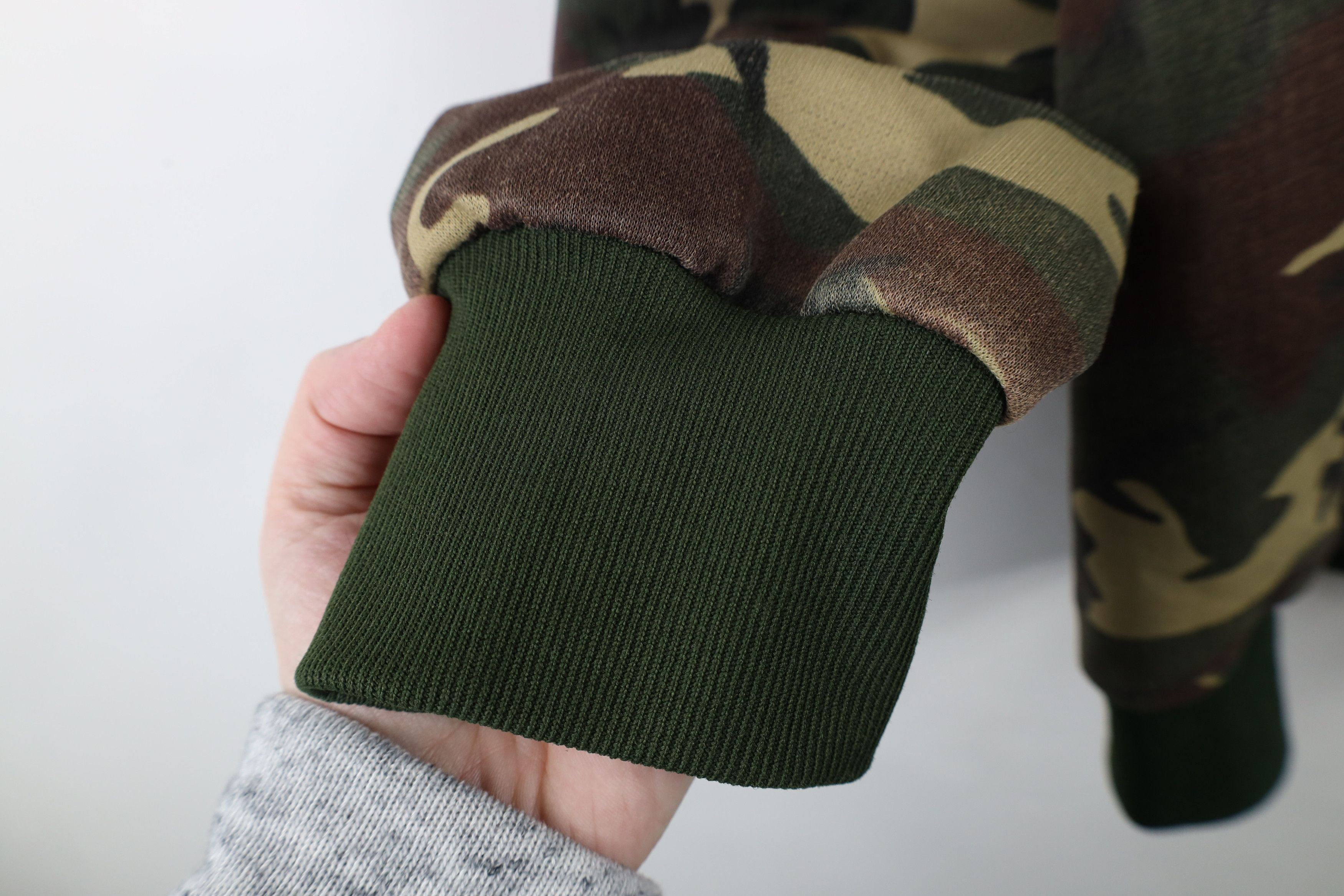 Vintage Vintage 70s Streetwear Camouflage Lined Zip Hoodie USA Size US XL / EU 56 / 4 - 8 Thumbnail