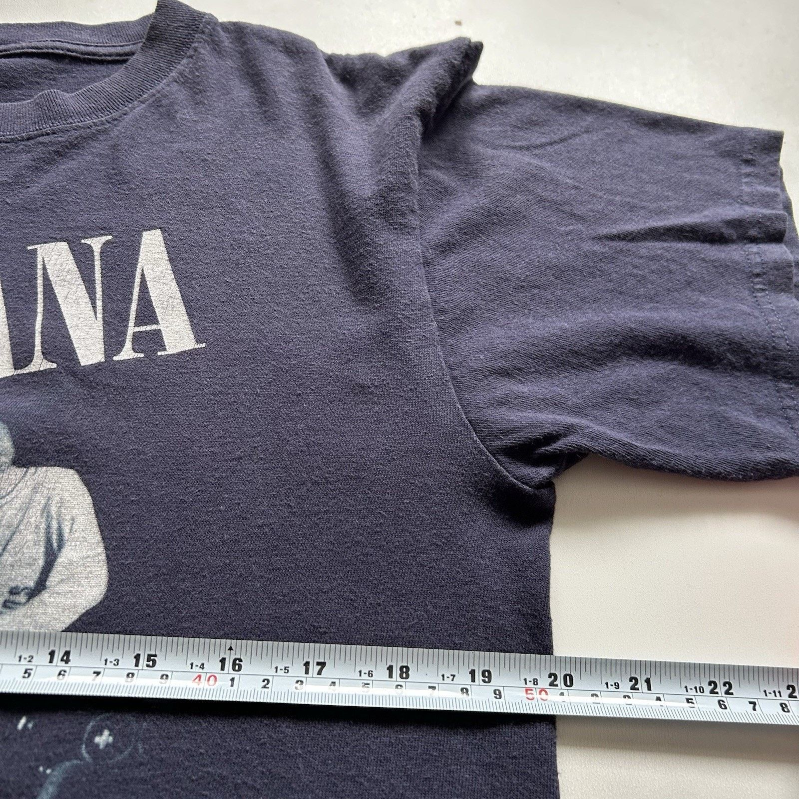 Band Tees × Vintage Vintage Nirvana Shirt Medium Boxy Kurt Cobain Band Tee Faded Size US M / EU 48-50 / 2 - 3 Thumbnail