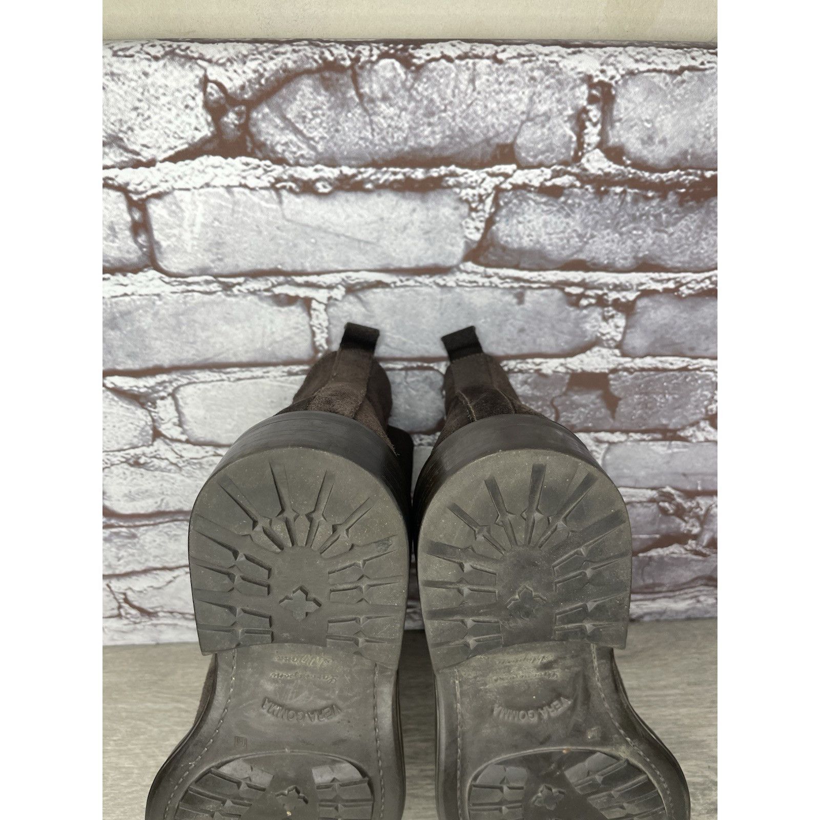 Barneys New York Barneys New York Brown Suede Leather Chelsea Desert Boots Sh Size US 10.5 / EU 43-44 - 8 Thumbnail