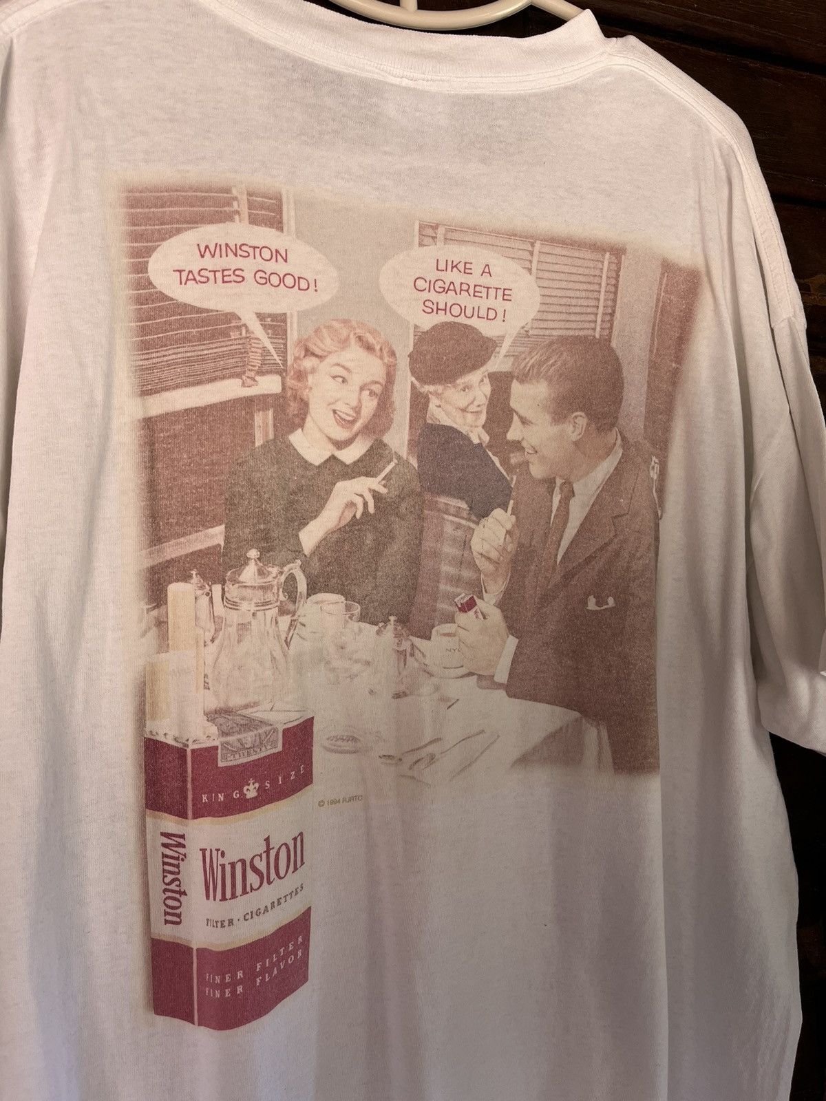 The 90's Winston cigarettes tee