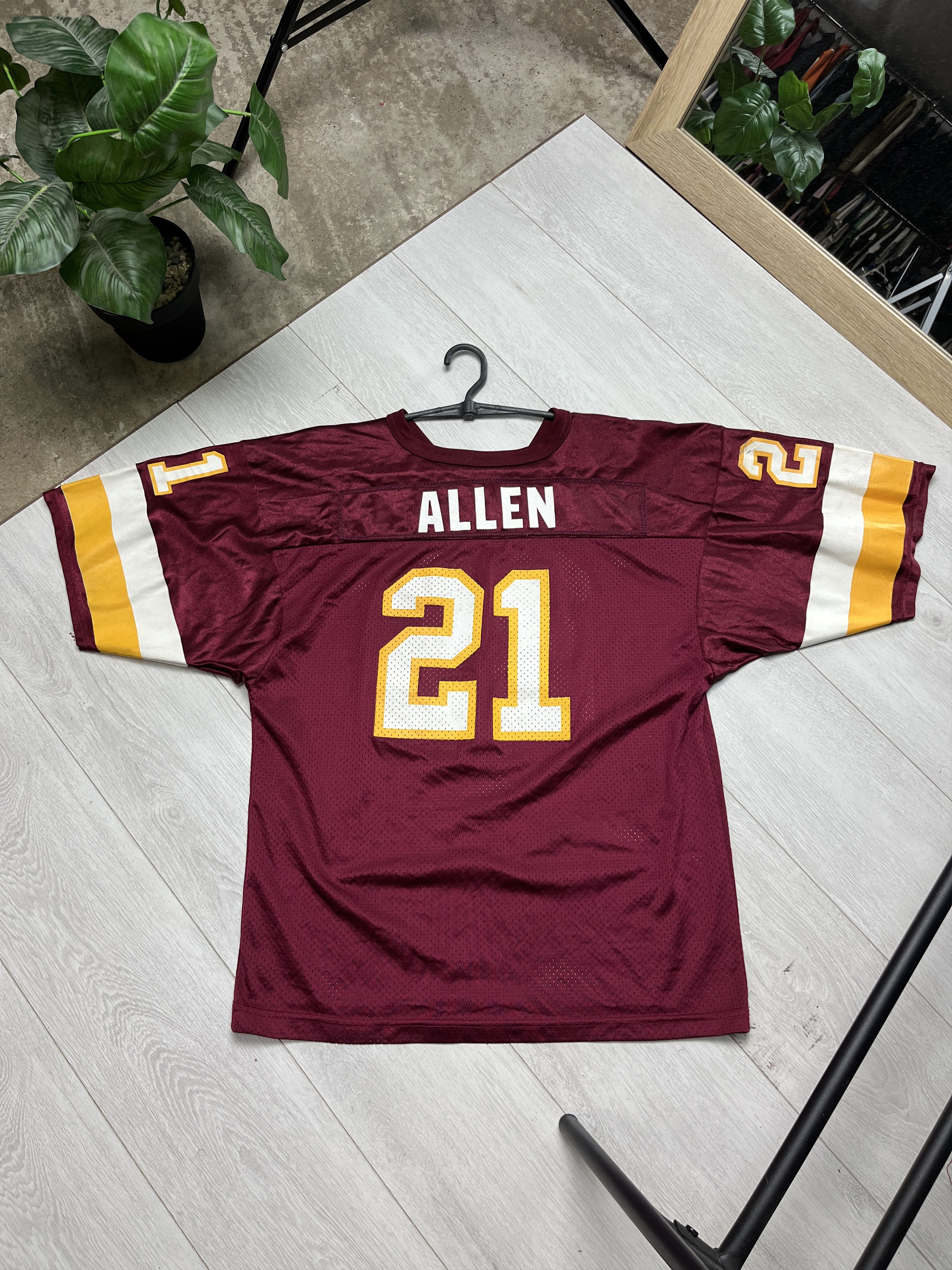 Other 1990s WILSON WASHINGTON REDSKINS TERRY ALLEN JERSEY - 821 Size US L / EU 52-54 / 3 - 6 Thumbnail