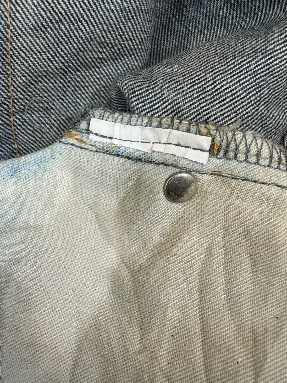 Japanese Brand Vintage Japanese Mud Wash Paint Splatter Distress Loose Jean Size US 30 / EU 46 - 9 Thumbnail