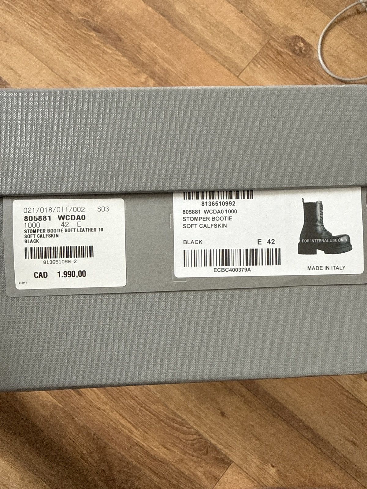 Balenciaga Balenciaga Stomper Boots Black EU42 Size US 9 / EU 42 - 4 Thumbnail