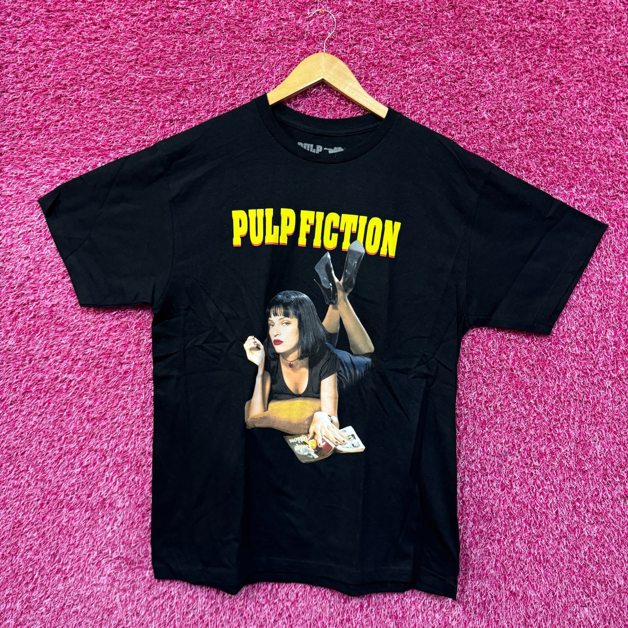 Other Pulp Fiction Uma Thurman's Mia Wallace Movie Poster Tee M Size US M / EU 48-50 / 2 - 1 Thumbnail