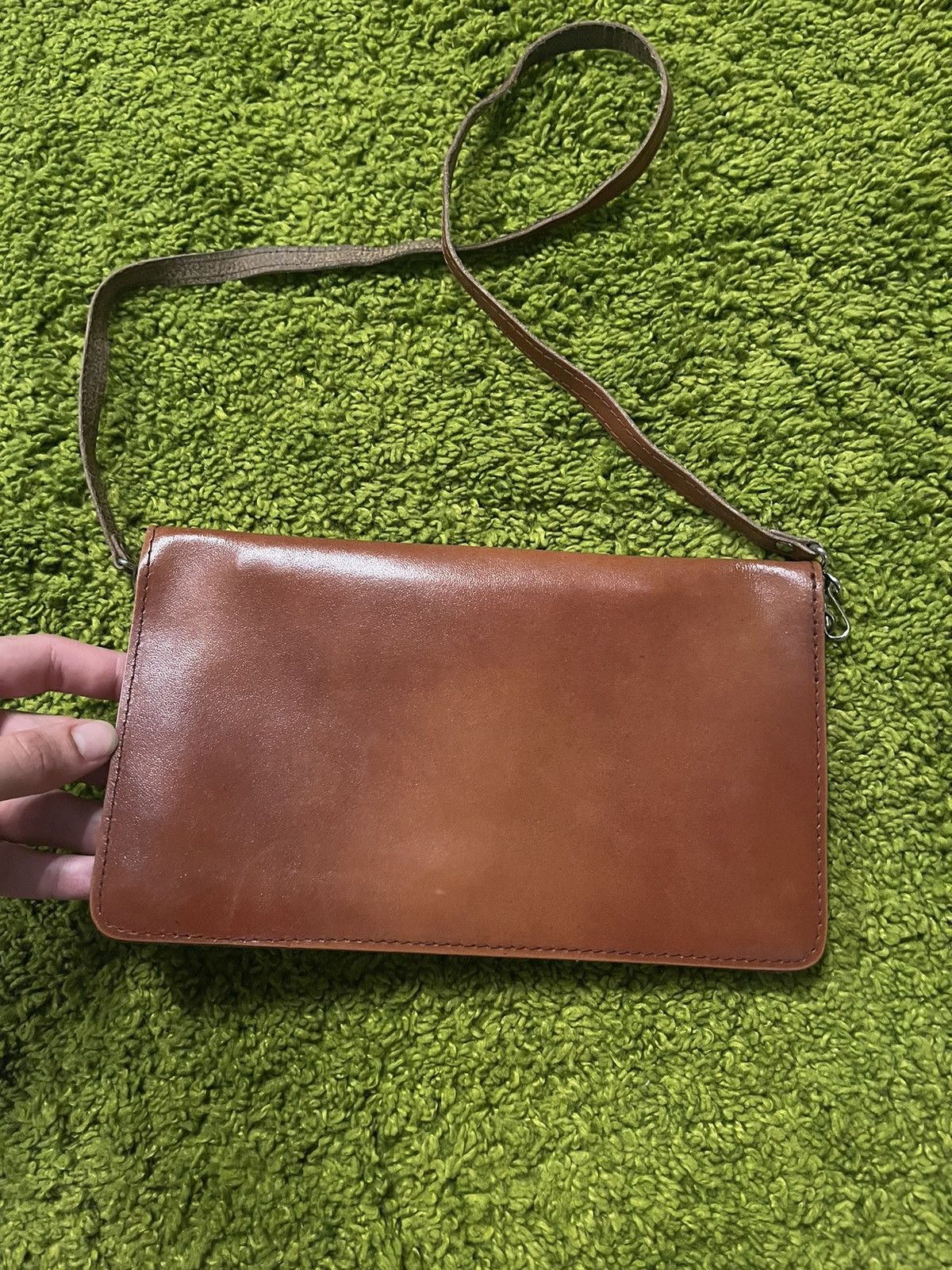 Christian Dior Monsieur × Genuine Leather × Vintage Christian Dior Monsieur 90s vintage real leather mini bag Size ONE SIZE - 3 Thumbnail