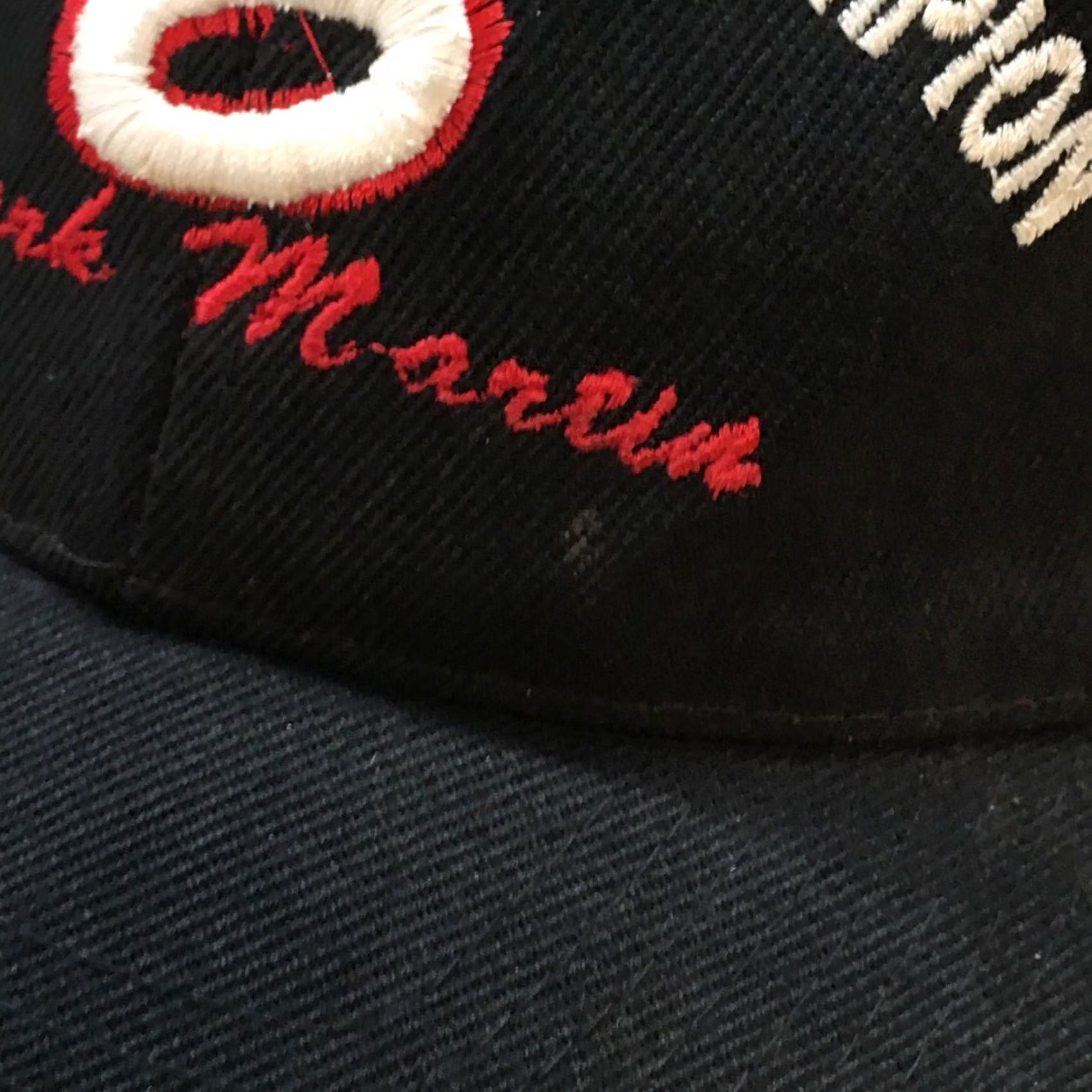 NASCAR NASCAR Racing Champion Mark Martin 6 Baseball Hat Mens Black OS Embroidered Logo Size ONE SIZE - 2 Thumbnail
