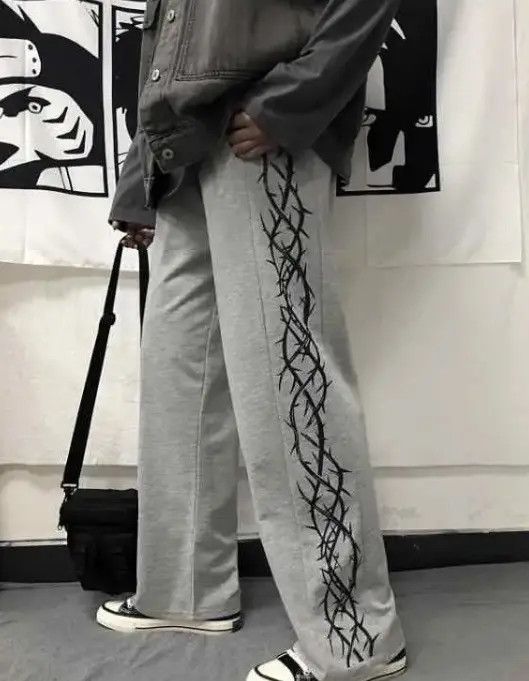 Japanese Brand Matsumaru x Mio Side Print Sweatpant Size US 29 - 6 Thumbnail