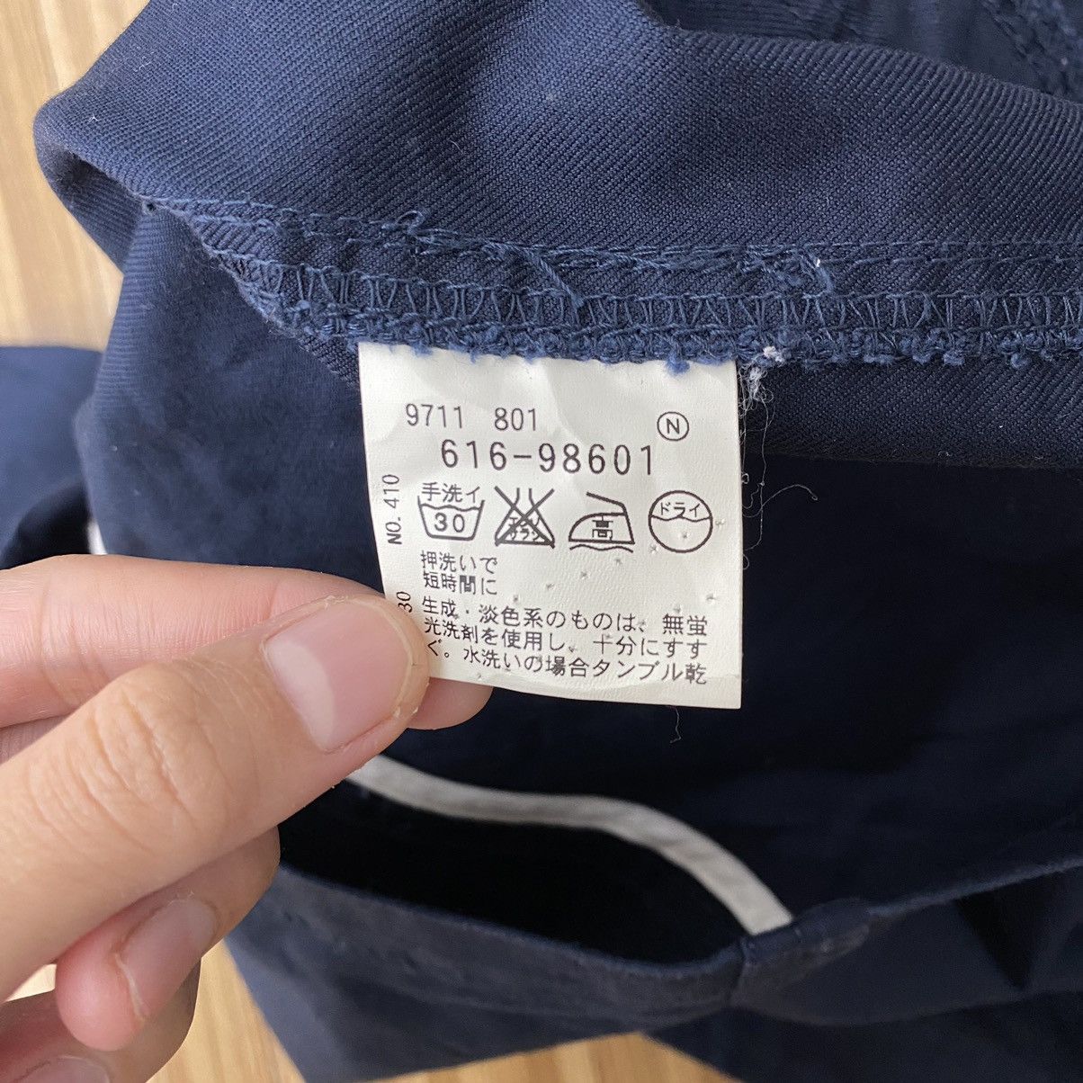 Japanese Brand TKMIXPICE Japanese Brand Button Up Blue Navy Coat Size US M / EU 48-50 / 2 - 5 Thumbnail