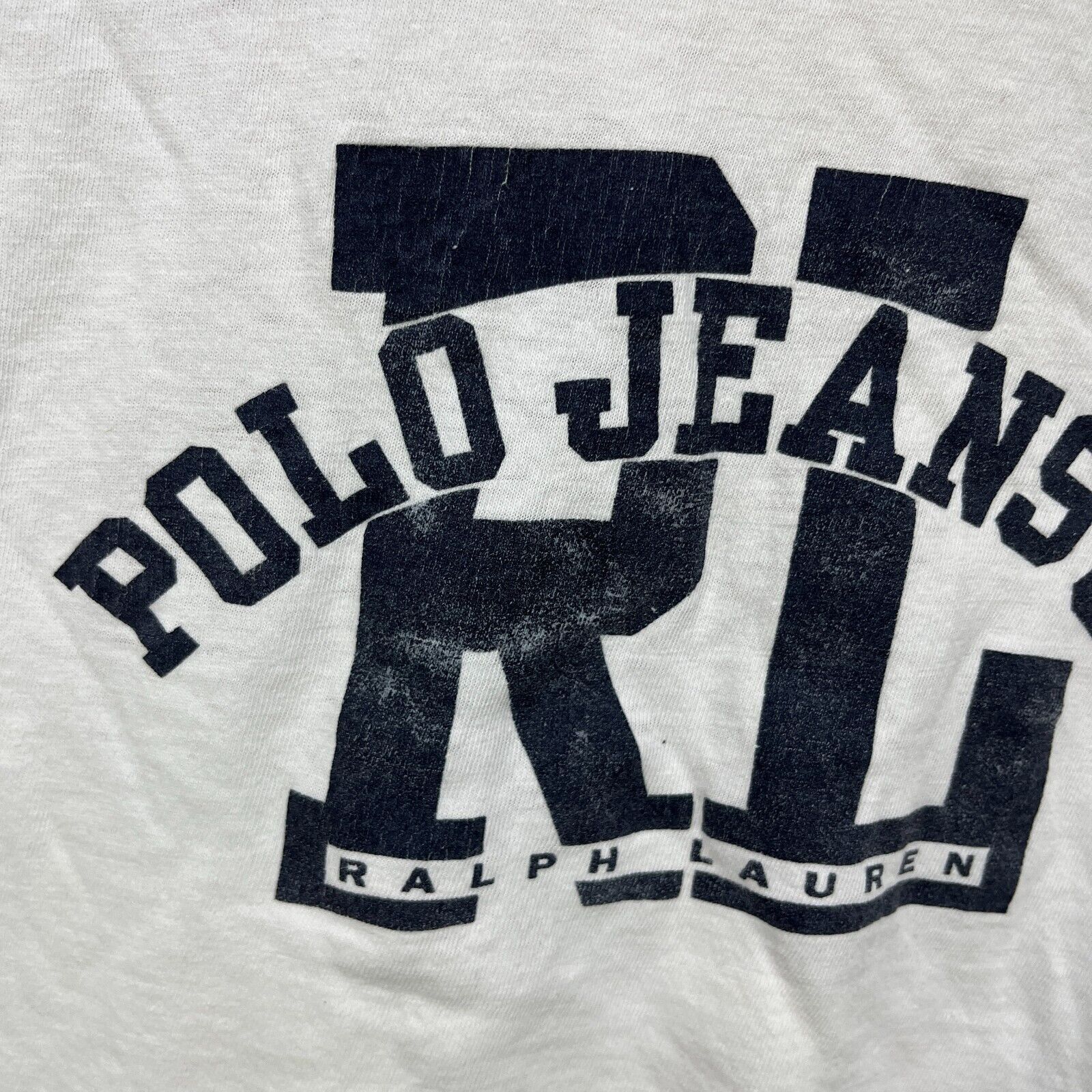 Ralph Lauren × Vintage Vintage 90s Polo Ralph Lauren Jeans T Shirt Medium Size US M / EU 48-50 / 2 - 6 Thumbnail
