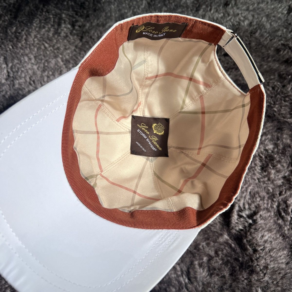 Loro Piana Loro Piana Hat Golf Baseball Cap Logo Shell New White Size ONE SIZE - 4 Thumbnail