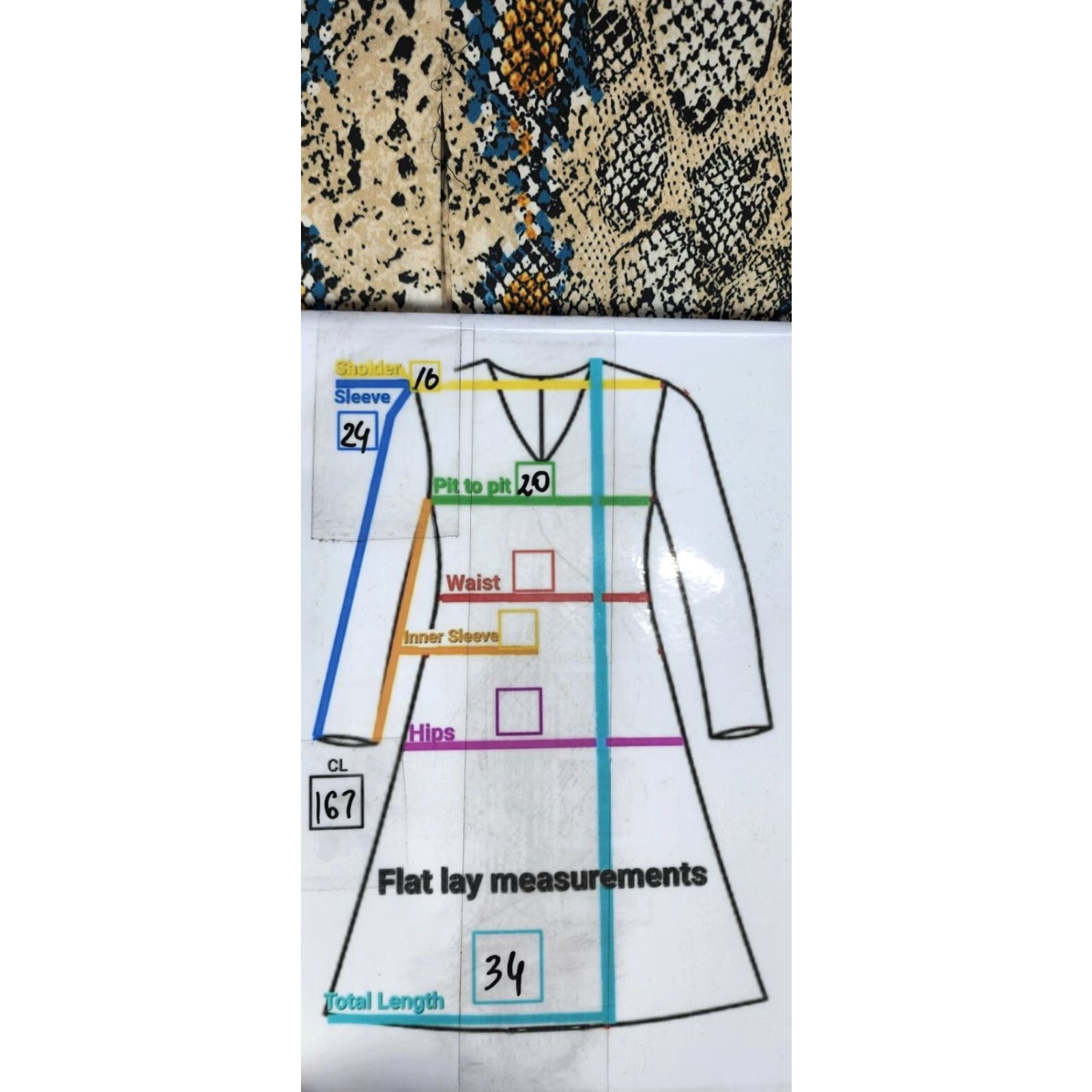 Doublet Hutch Snakeskin Print Double Breasted Long Satin Blouse Shirt Women S-M Beige & Black Tunic Satin Blouse Womens Men’s? Size S / US 4 / IT 40 - 2 Thumbnail