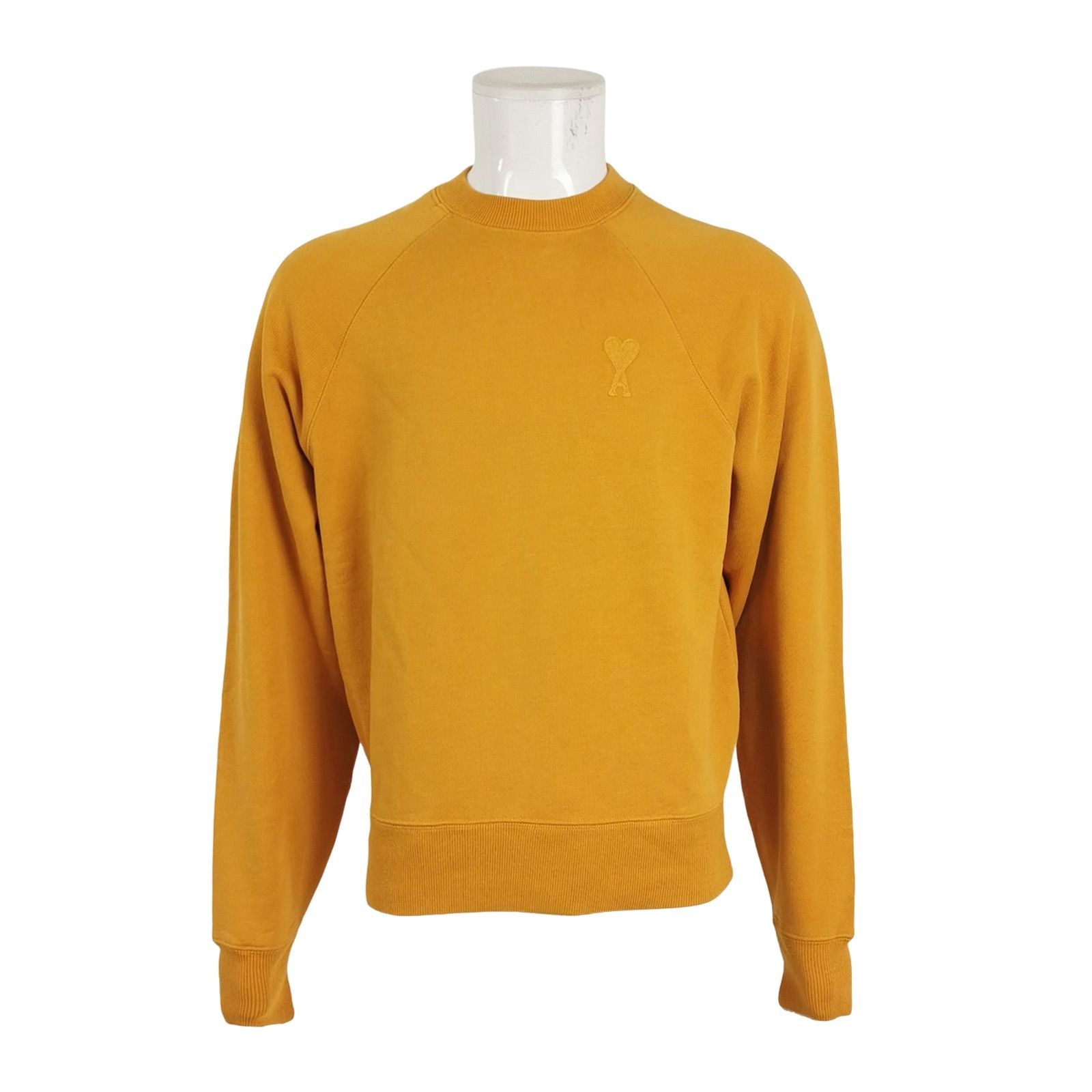 AMI AMI Sundial Yellow Heart Logo Sweatshirt Size M Size US M / EU 48-50 / 2 - 1 Thumbnail