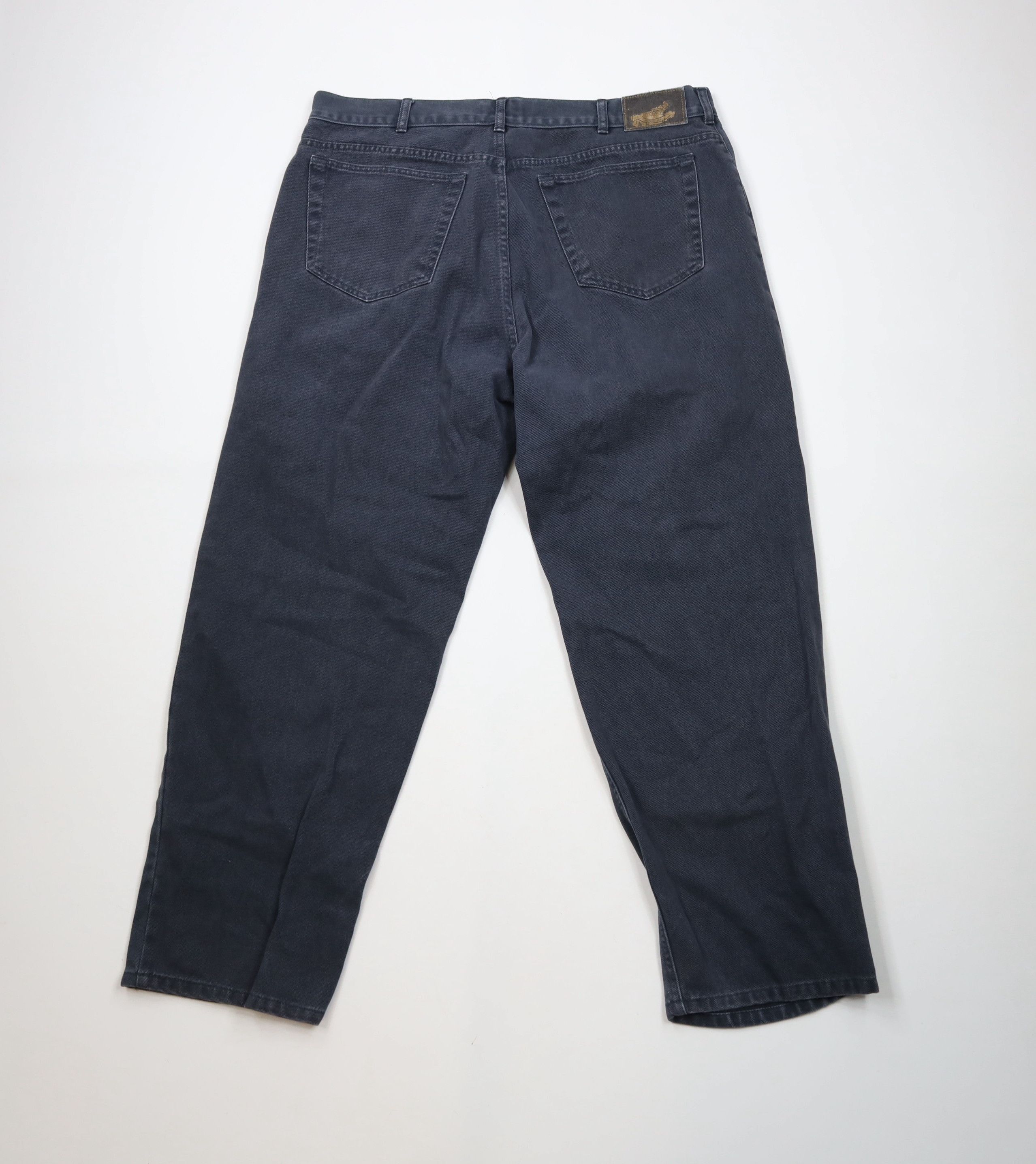 Vintage Vintage 90s Cabelas Baggy Fit Wide Leg Denim Jeans Blue Size US 38 / EU 54 - 9 Thumbnail