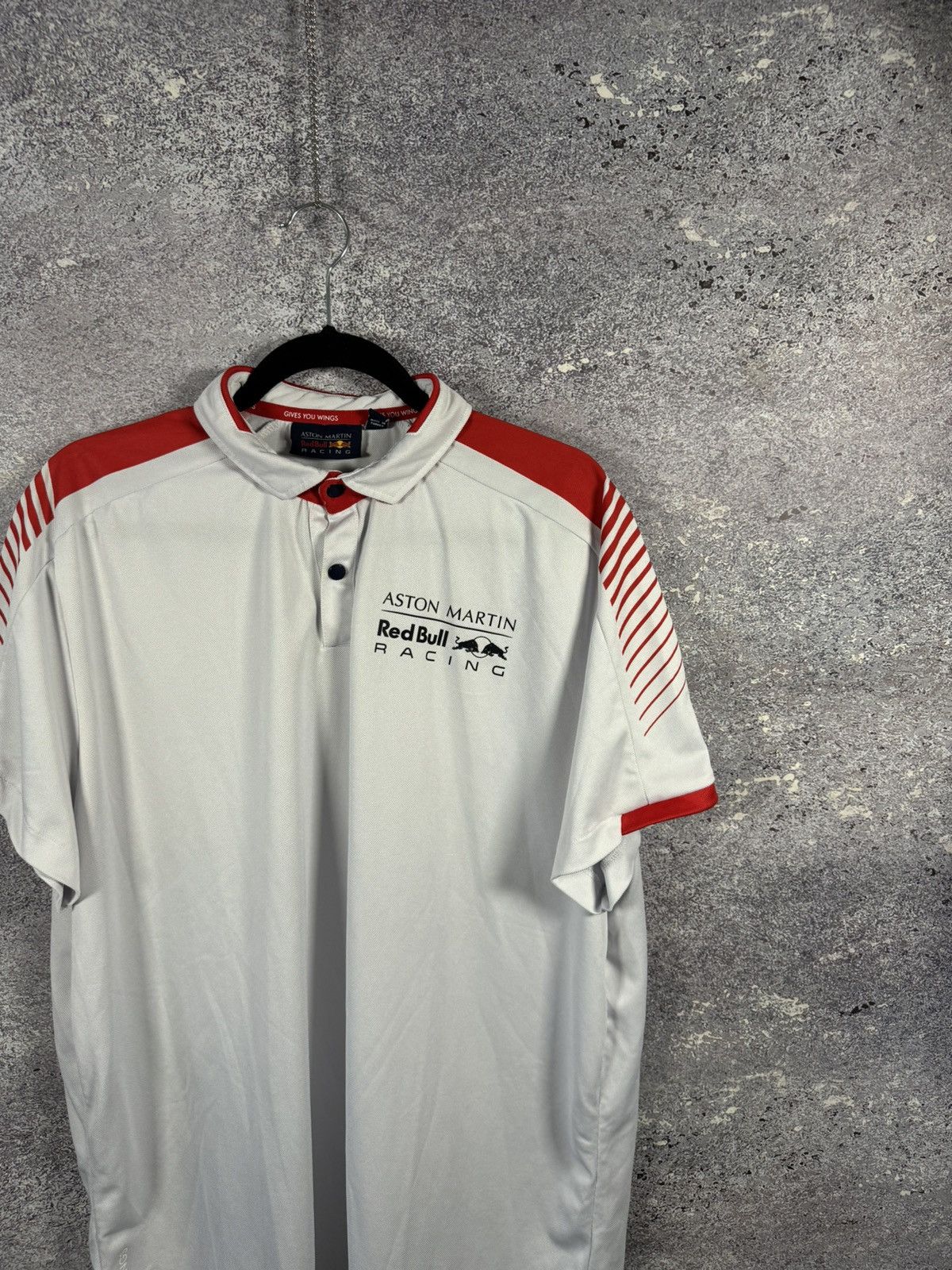 Formula 1 Vintage Aston Martin Red Bull Racing Team F-1 Jersey Men’s Size US XXL / EU 58 / 5 - 2 Thumbnail