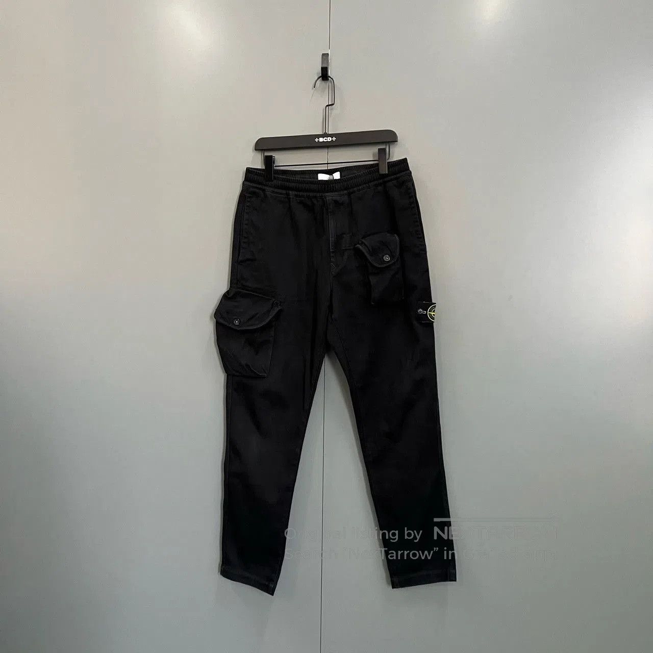 Stone Island black cargo pants from stone island. Size US 32 / EU 48 - 1 Thumbnail
