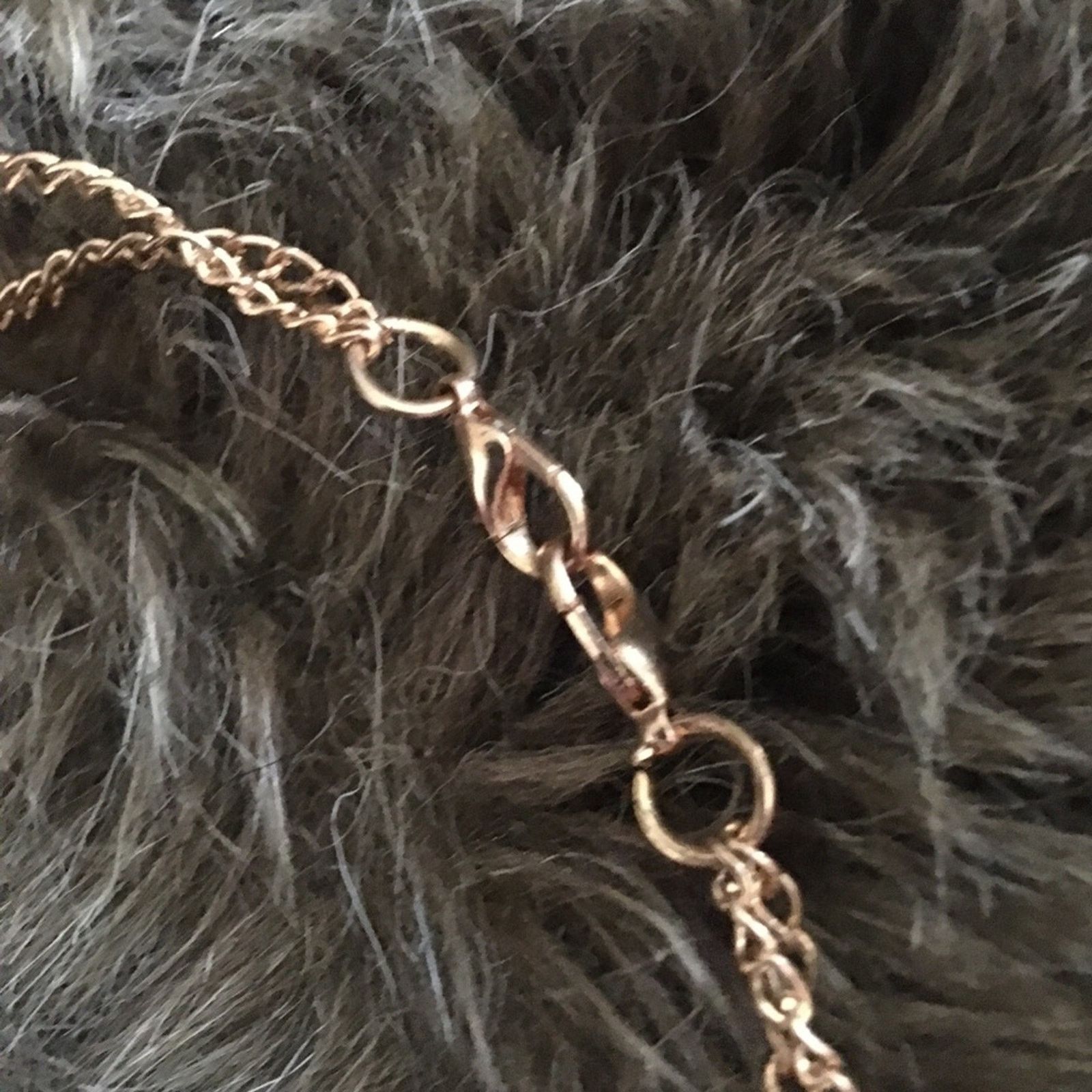 Jewelry Gold tone double bar on chain necklace Size ONE SIZE - 7 Thumbnail