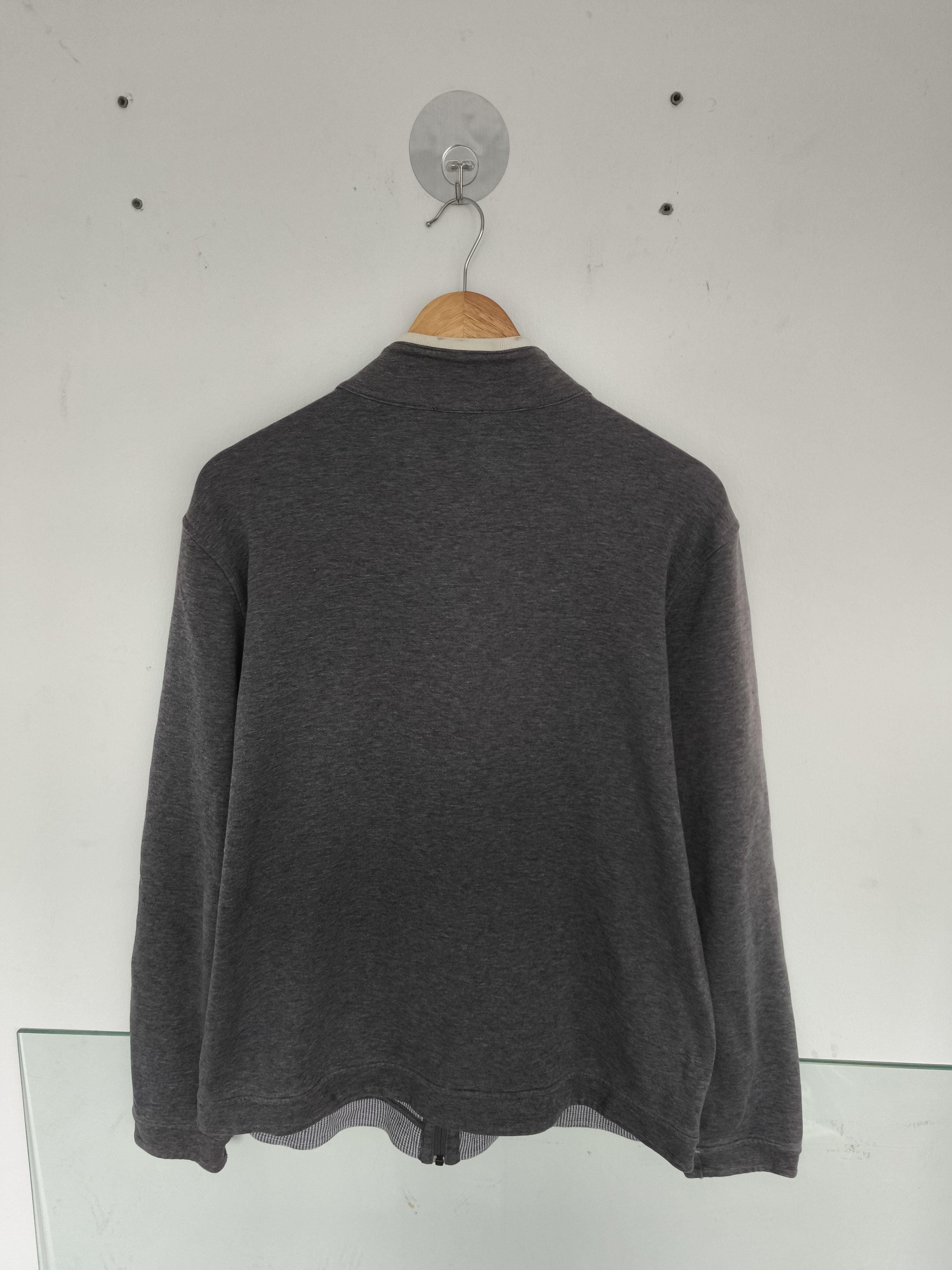 Designer × Hugo Boss Original Hugo Boss Zipper Sweatshirt Size US L / EU 52-54 / 3 - 6 Thumbnail