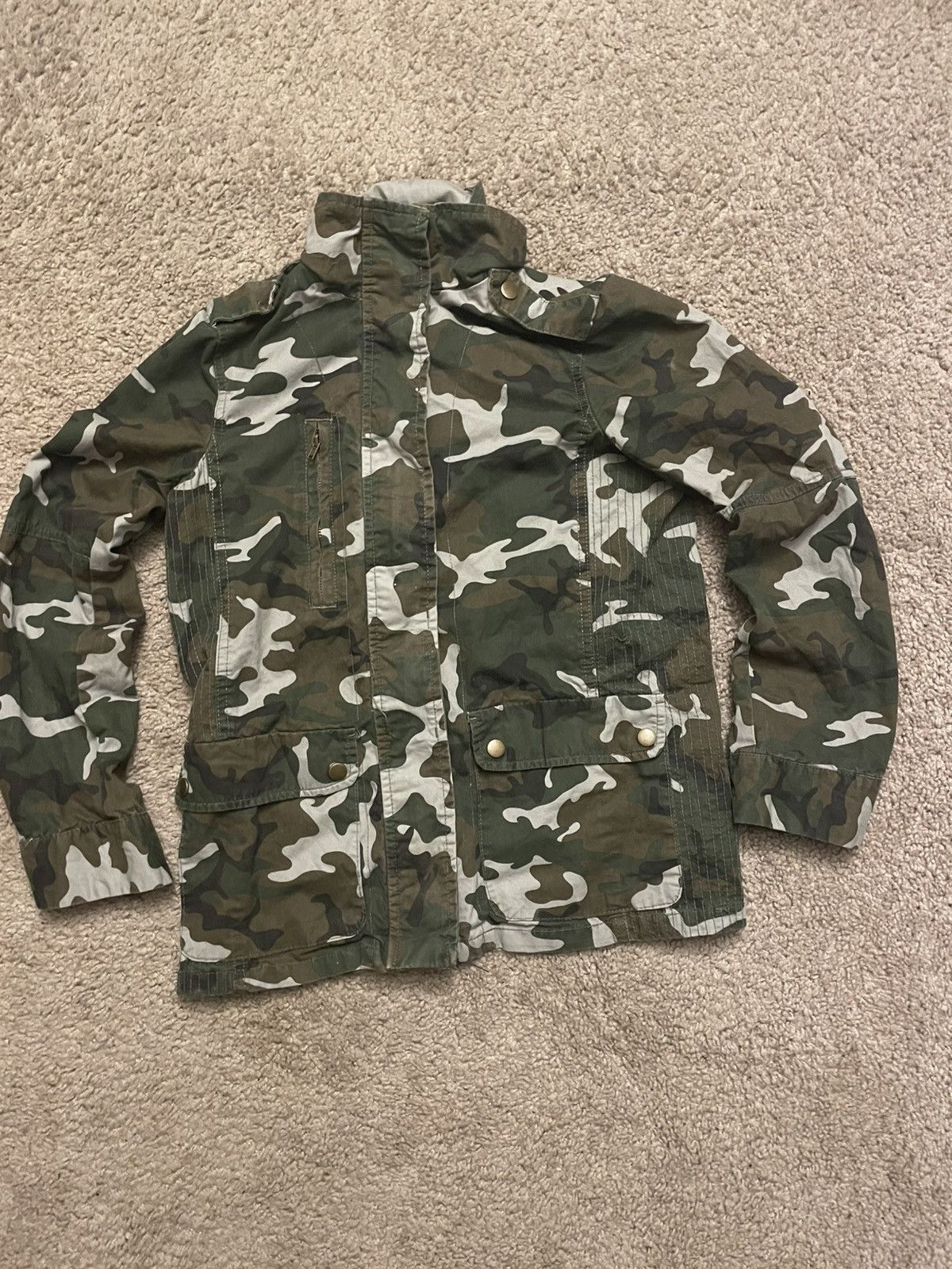 Other Green and white camp jacket Size S / US 4 / IT 40 - 1 Thumbnail