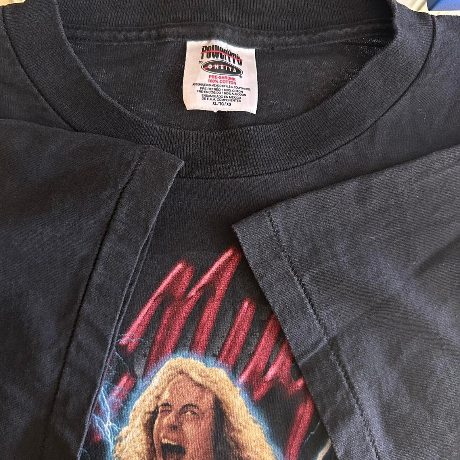 Band Tees × Vintage Vintage 1999 Ted Nugent Band Shirt Size US XL / EU 56 / 4 - 7 Thumbnail