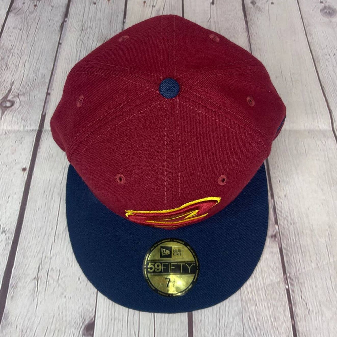 New Era New Era 59Fifty NBA Cleveland Cavaliers Cavs Hat Cap 7 3/8 Size ONE SIZE - 5 Thumbnail