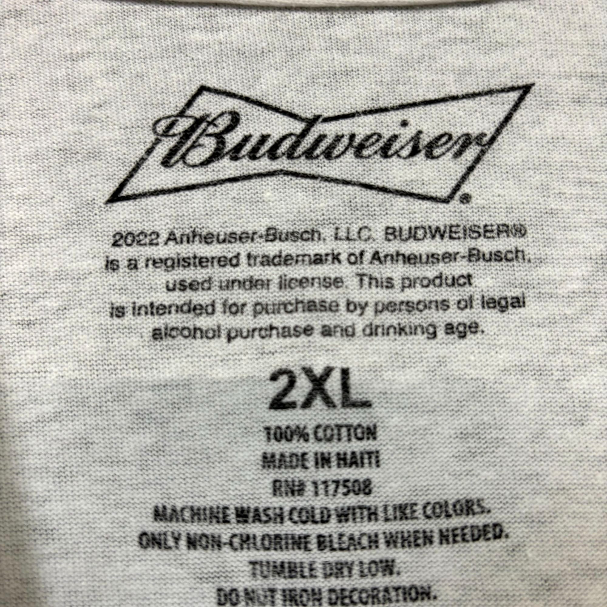 Budweiser Budweiser King of Beer Motorcycle Club Tee 2XL Size US XXL / EU 58 / 5 - 4 Thumbnail