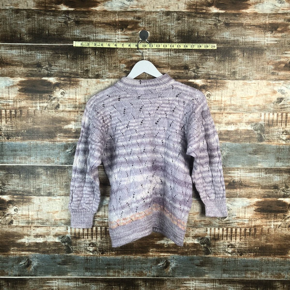 Homespun Knitwear × Japanese Brand Japanese Brand vintage Purple Knitwear #A2277 Size S / US 4 / IT 40 - 10 Thumbnail