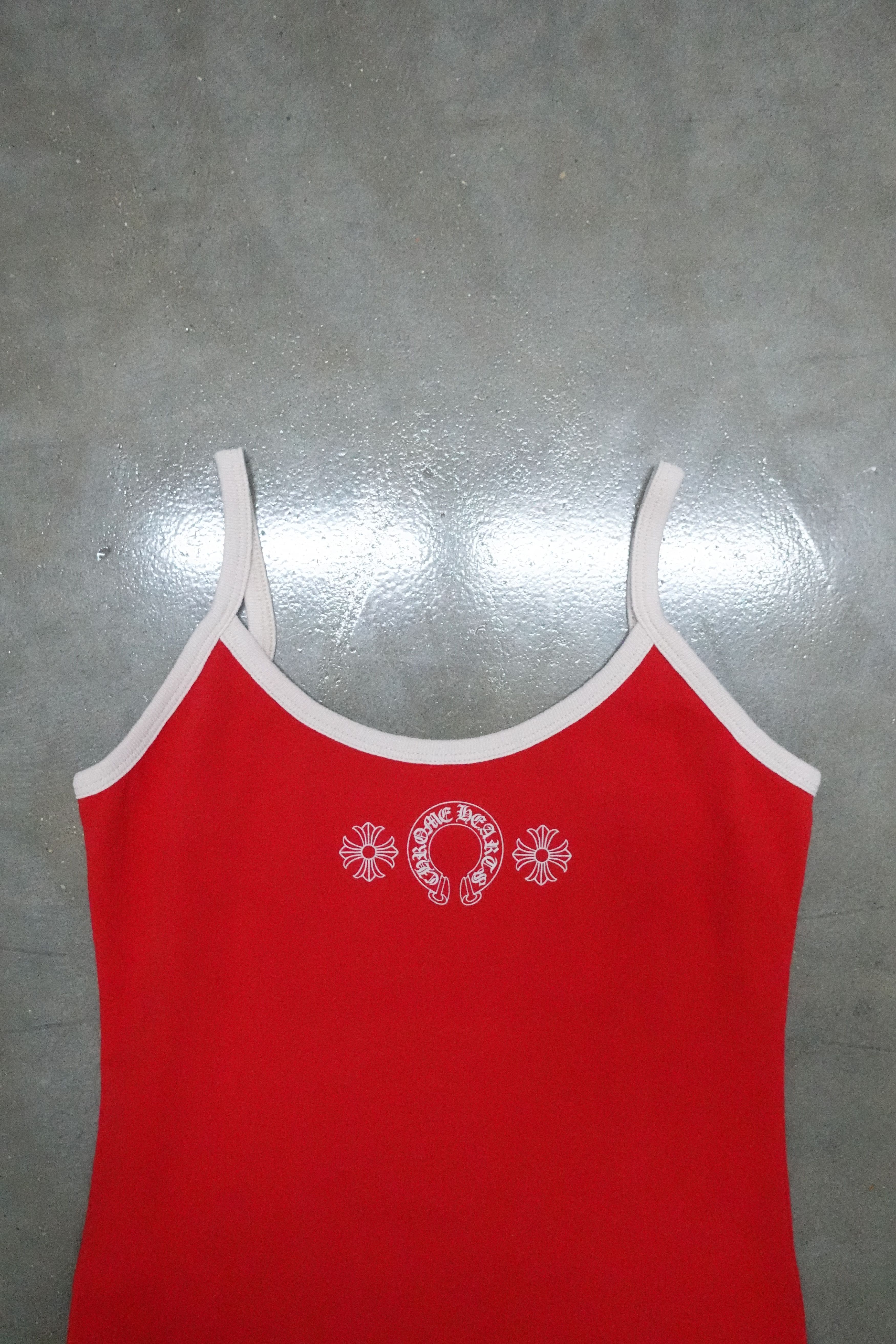 Chrome Hearts CHROME HEARTS ROLLER SKATE TANK TOP RED Size M / US 6-8 / IT 42-44 - 2 Thumbnail
