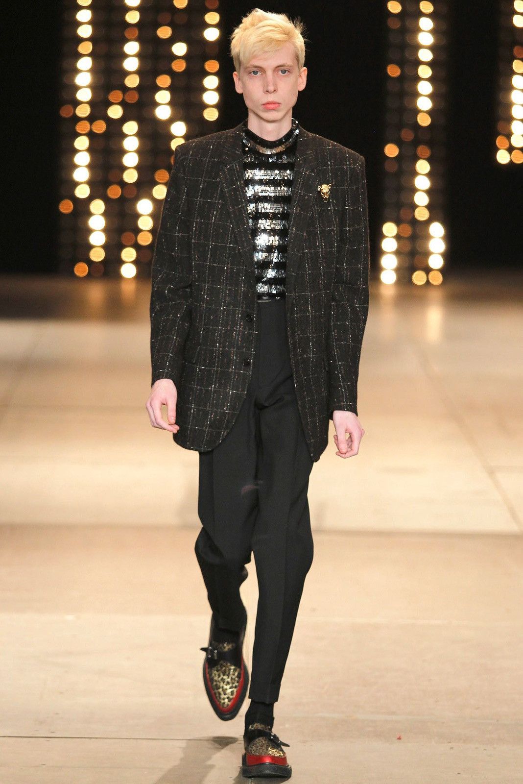 Saint Laurent Paris Saint Laurent leopard pattern derby Size US 10.5 / EU 43-44 - 8 Thumbnail