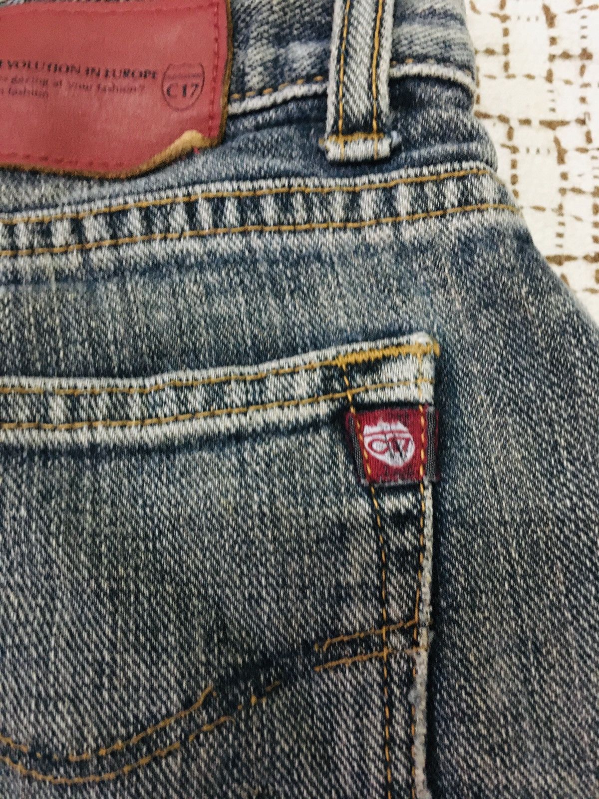 Japanese Brand Gedixsept Distressed Jeans (16) Size 28" / US 6 / IT 42 - 5 Thumbnail