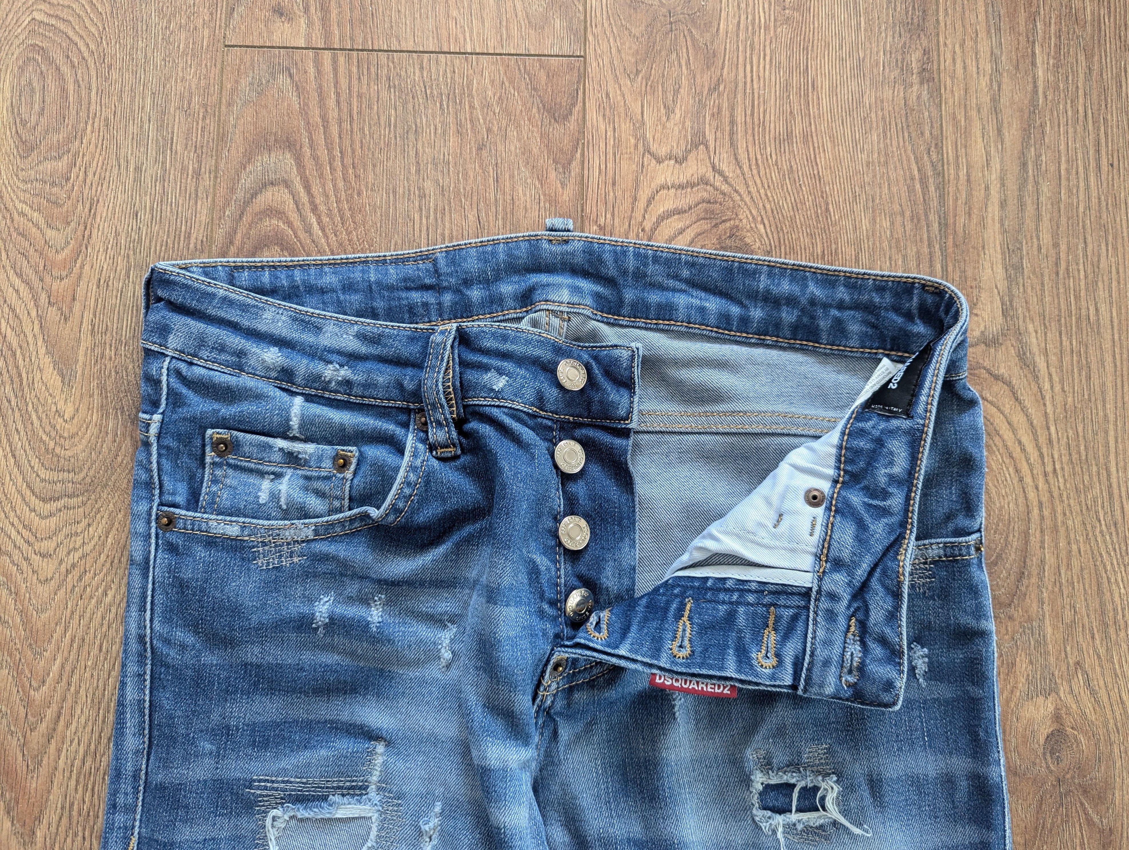 Dsquared2 Dsquared2 Skinny Dan Jean Pants Made In Italy Luxury Brand Size US 28 / EU 44 - 12 Thumbnail