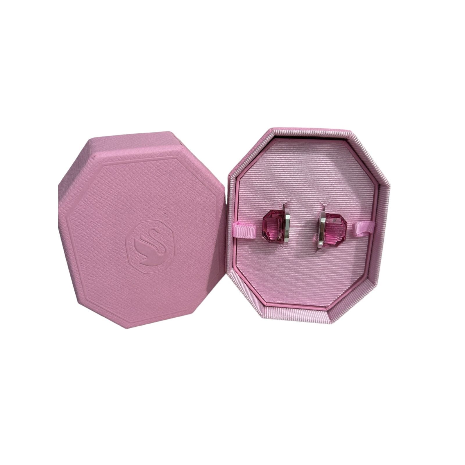 Swarovski Swarovski Lucent ring Magnetic closure, Pink, Size 55 / 7 Size ONE SIZE - 4 Thumbnail