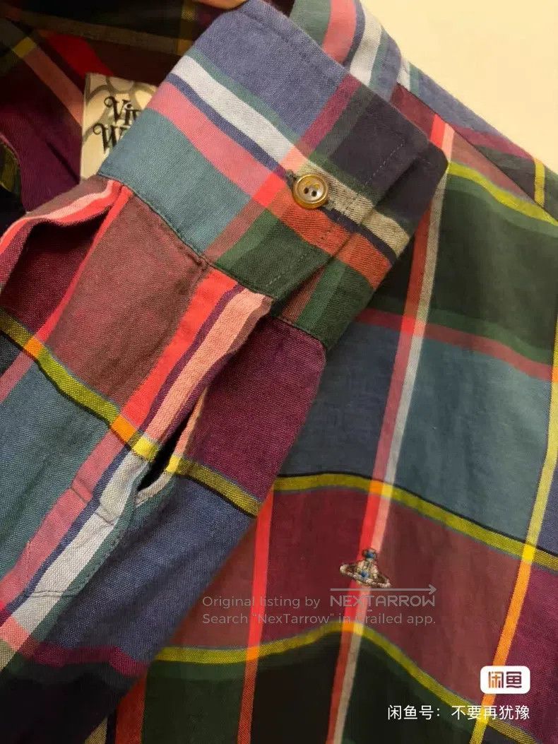 Vivienne Westwood Vivienne Westwood Irregular plaid shirt Size M / US 6-8 / IT 42-44 - 7 Thumbnail