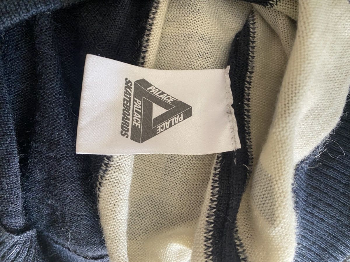 Palace Palace Front Zip Knit Navy and white Medium Size US M / EU 48-50 / 2 - 4 Thumbnail