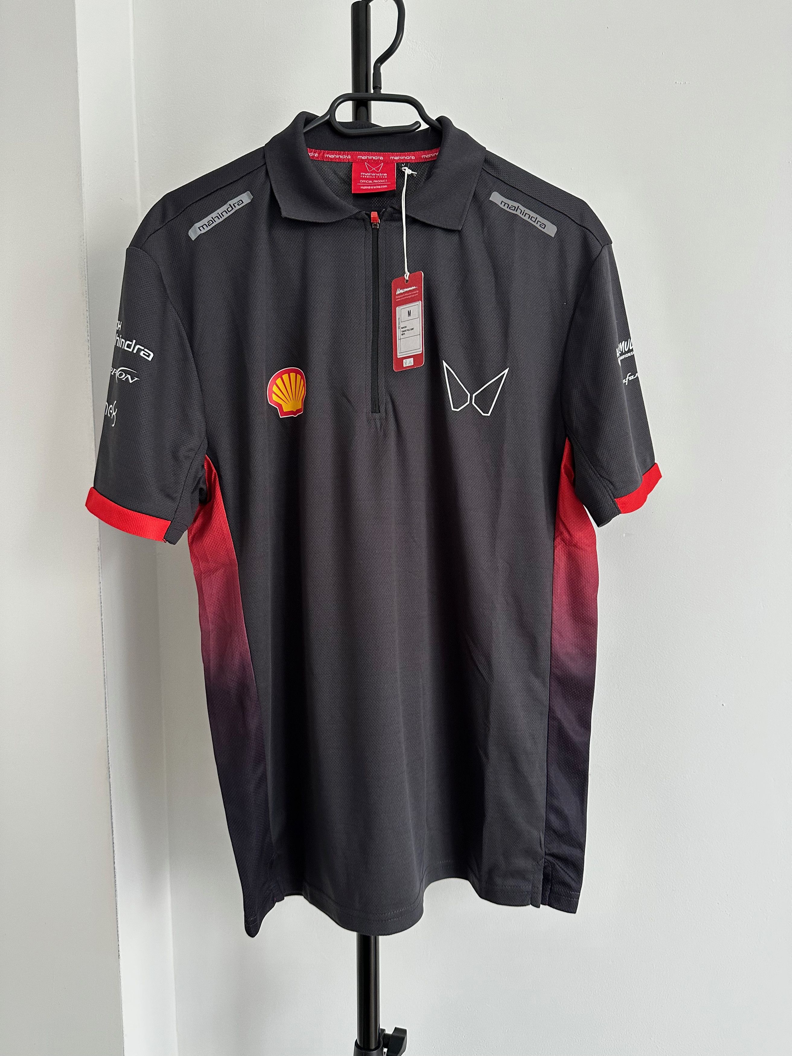 Formula 1 Mahindra Racing 1/4 zip polo shirt jersey Size US M / EU 48-50 / 2 - 1 Thumbnail