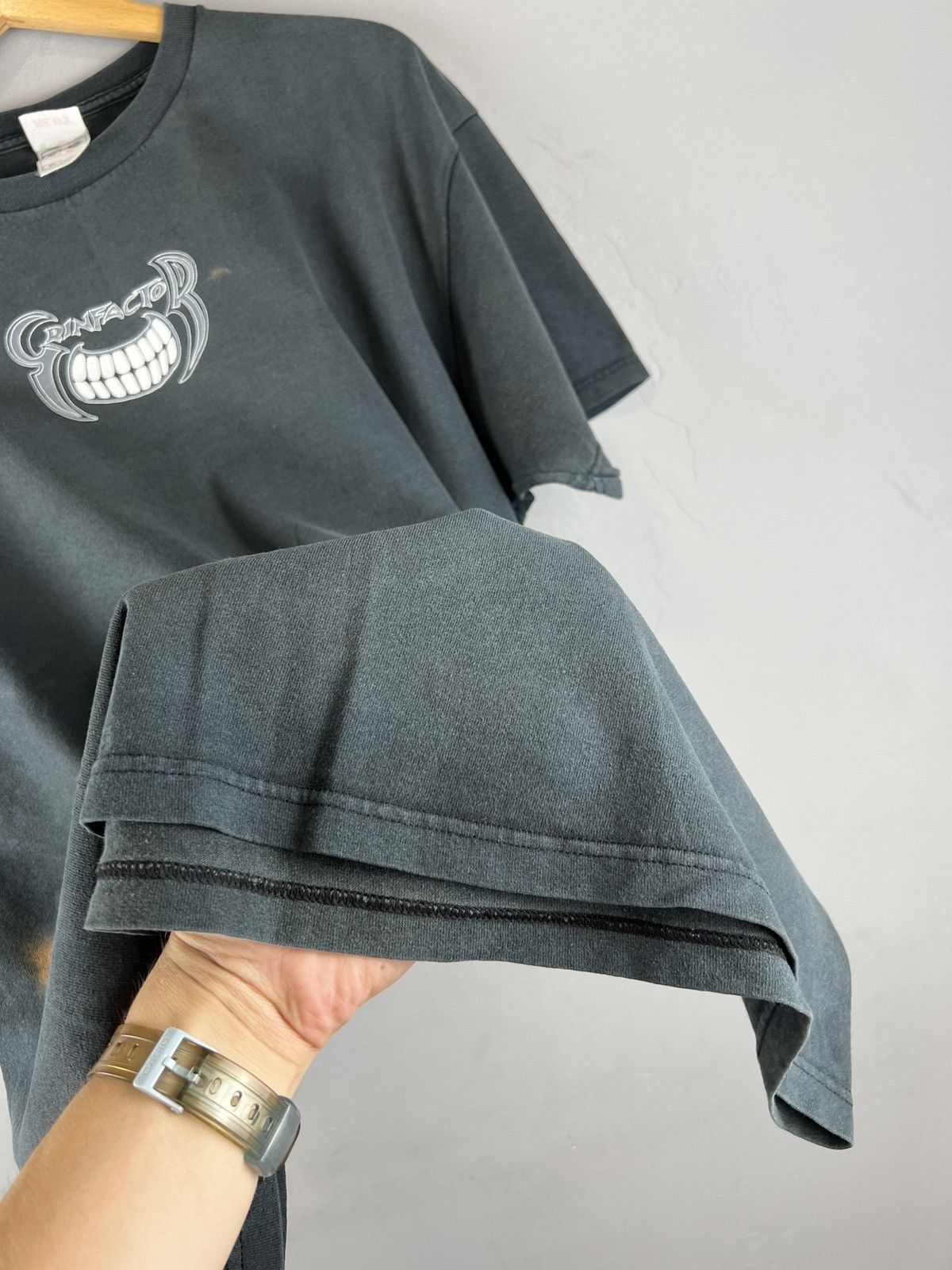 Japanese Brand × Vintage Vintage Grinfactor Distressed tour t shirt y2k Size US XL / EU 56 / 4 - 6 Thumbnail