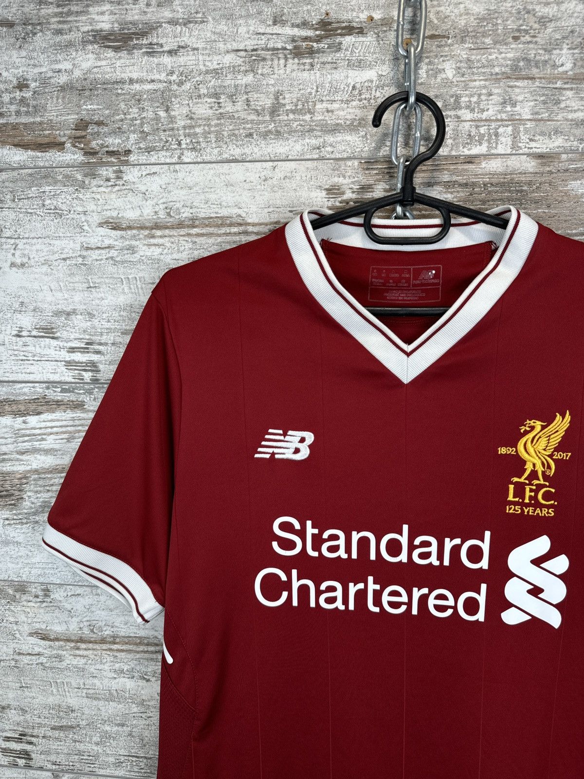 New Balance Mens Vintage New Balance Liverpool FC T-shirt soccer jersey Size US S / EU 44-46 / 1 - 4 Thumbnail