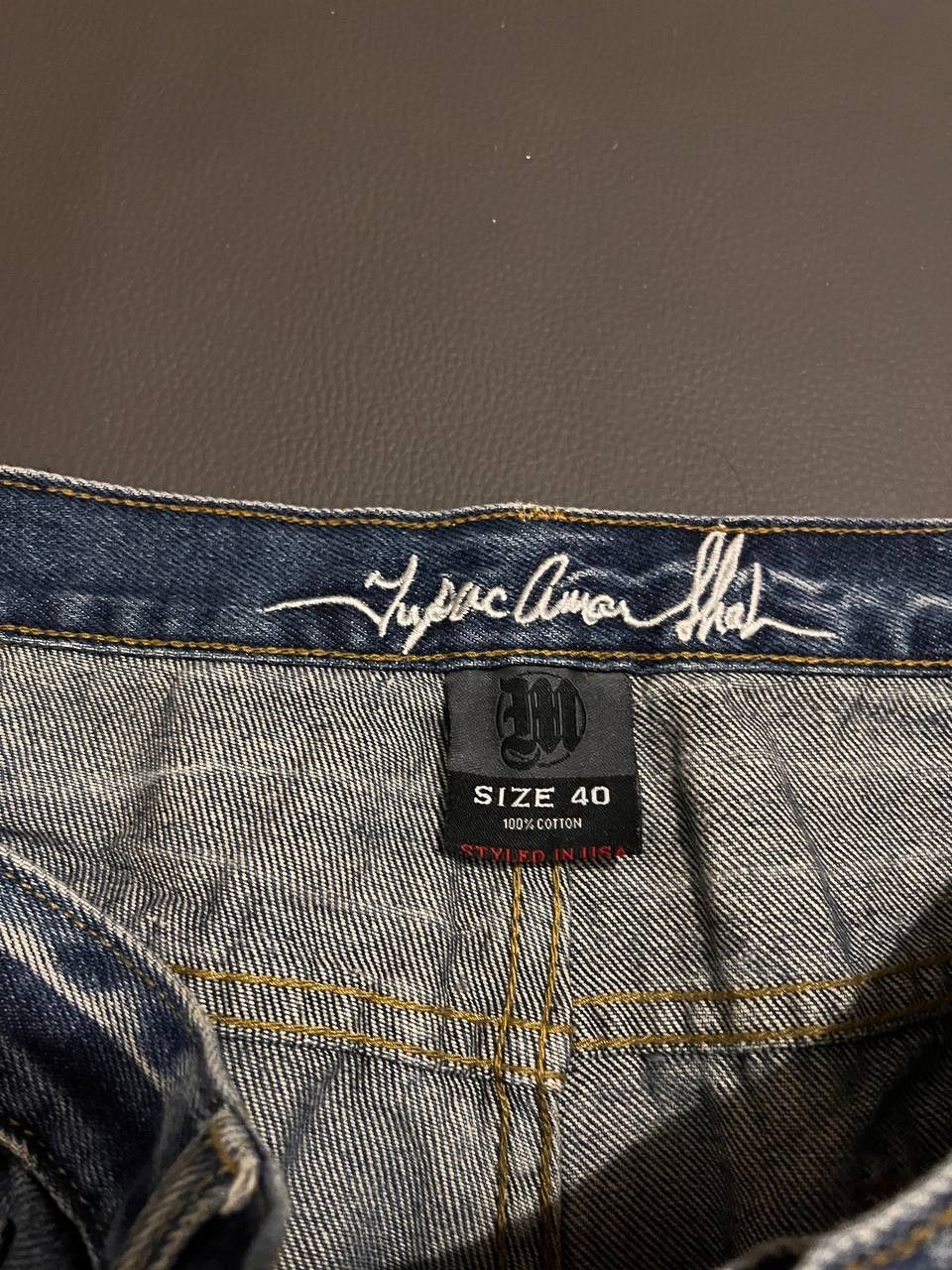 Makaveli × Vintage Vintage Makaveli tupac denim jeans Size US 40 / EU 56 - 6 Thumbnail