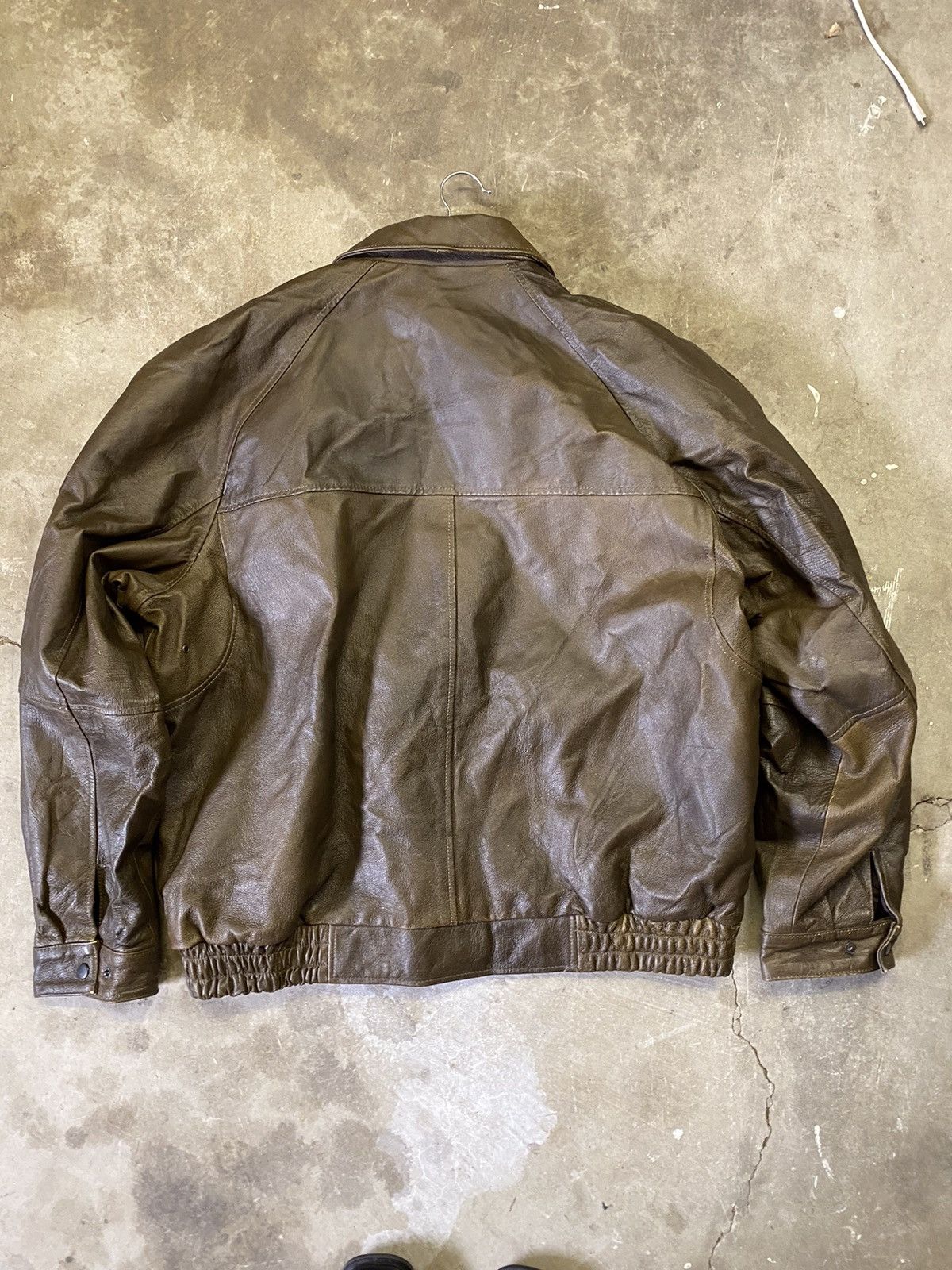 Other Leather bomber jacket paired with free Burberry scarf Size US XL / EU 56 / 4 - 3 Thumbnail