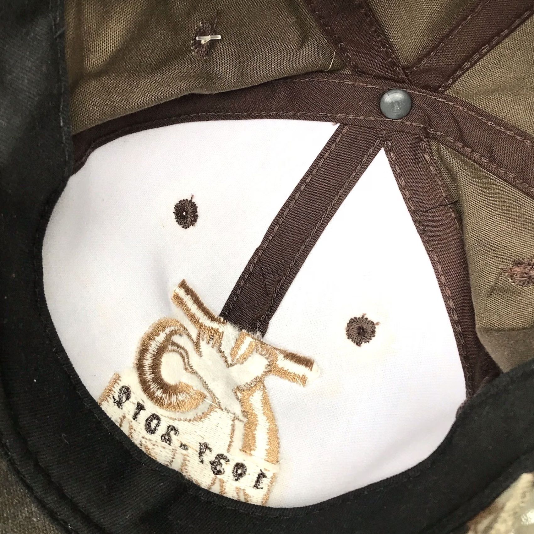 Vintage Ducks Unlimited Baseball Cap Hat OS Brown Adjustable 75th Anniversary 1937-2012 Men Baseball Cap Size ONE SIZE - 5 Thumbnail