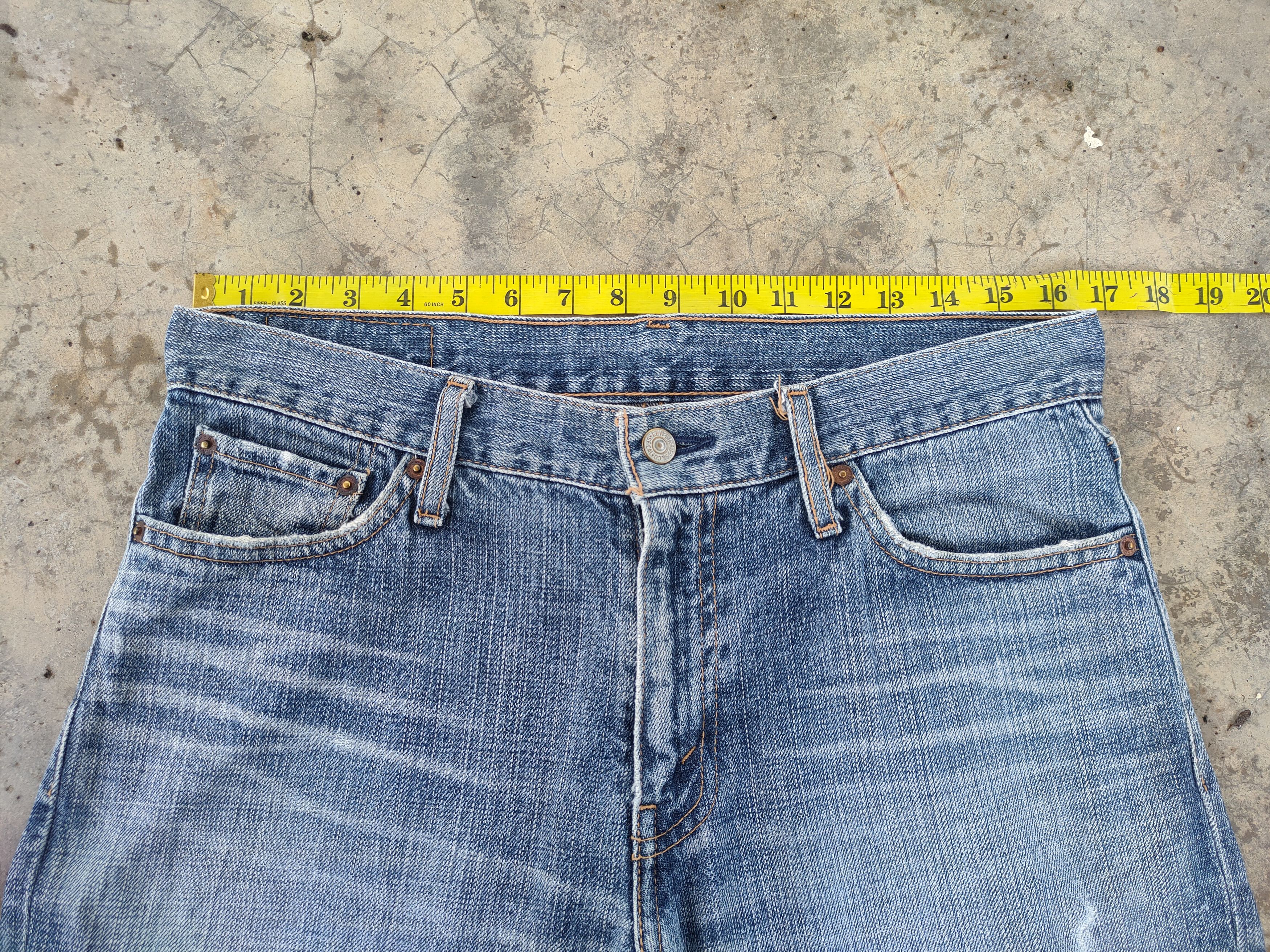 Levi's Vintage Clothing VINTAGE LEVI'S 533 FADED DENIM JEANS PANTS Size US 33 - 5 Thumbnail