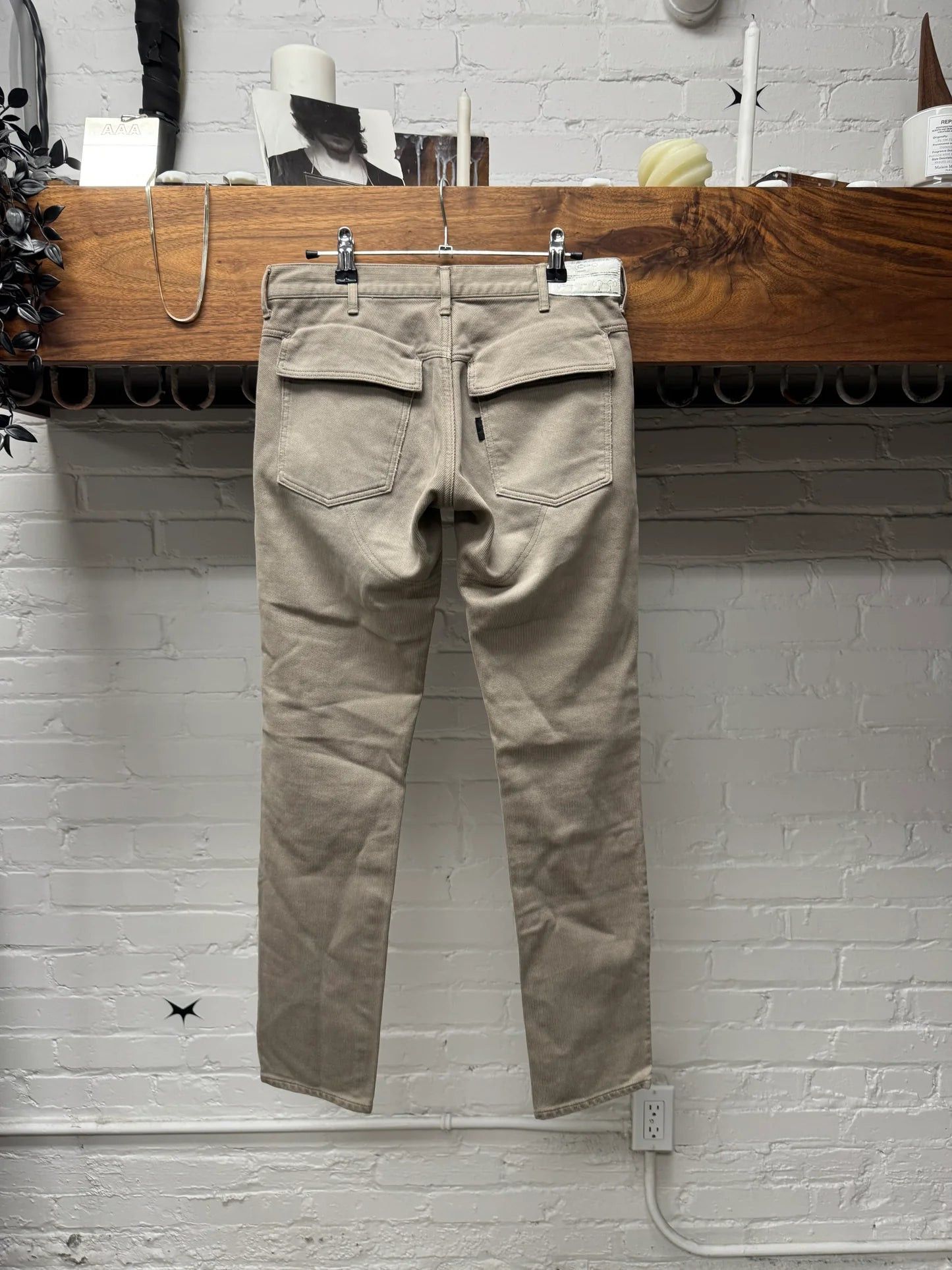 Undercover AW2010 Undercover ‘Reverse Running’ Corduroy Skinny Jeans Size 29" - 3 Thumbnail