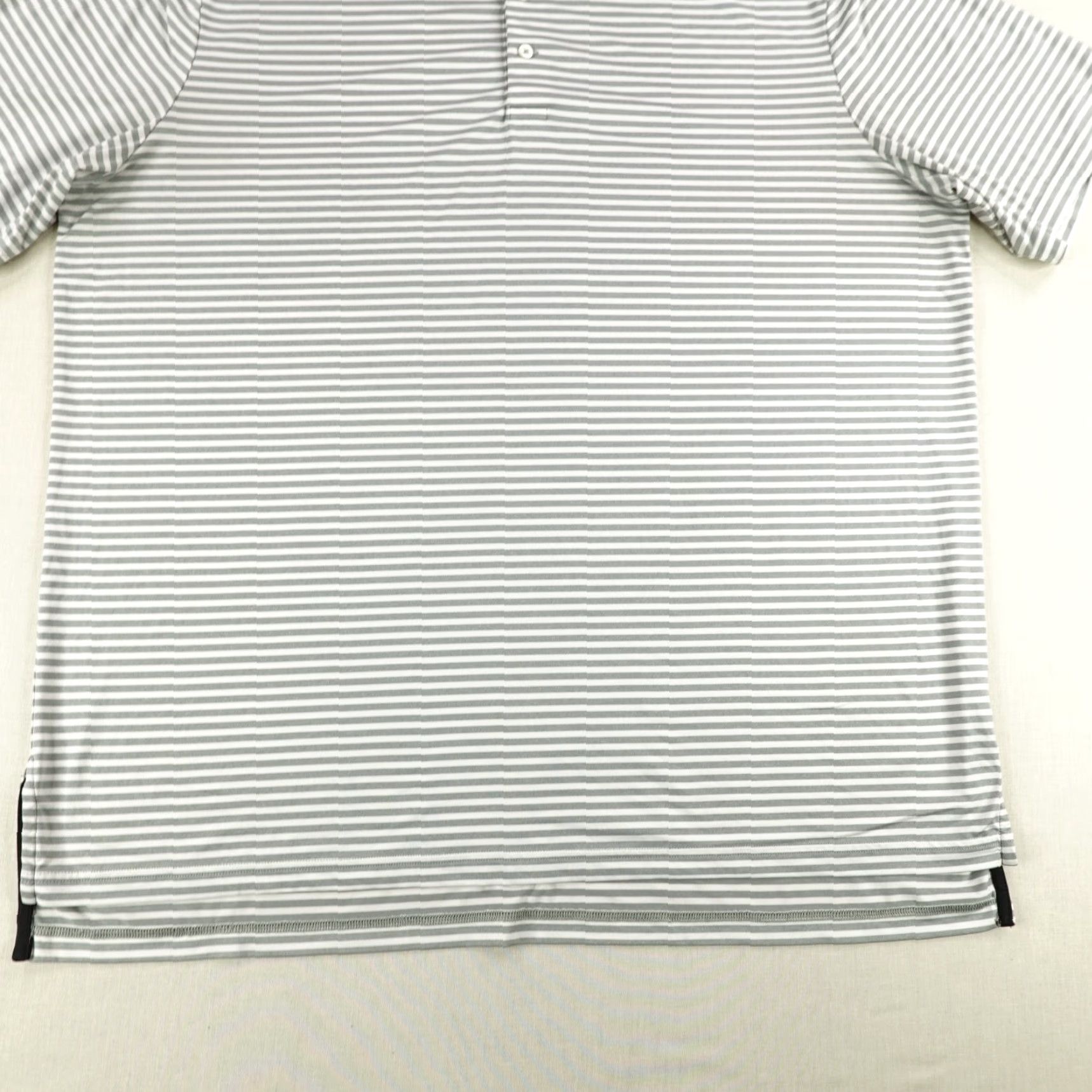 Ralph Lauren Ralph Lauren Polo Shirt Mens XL Gray White Stripes RLX Performance Golf Flex Size US XL / EU 56 / 4 - 3 Thumbnail