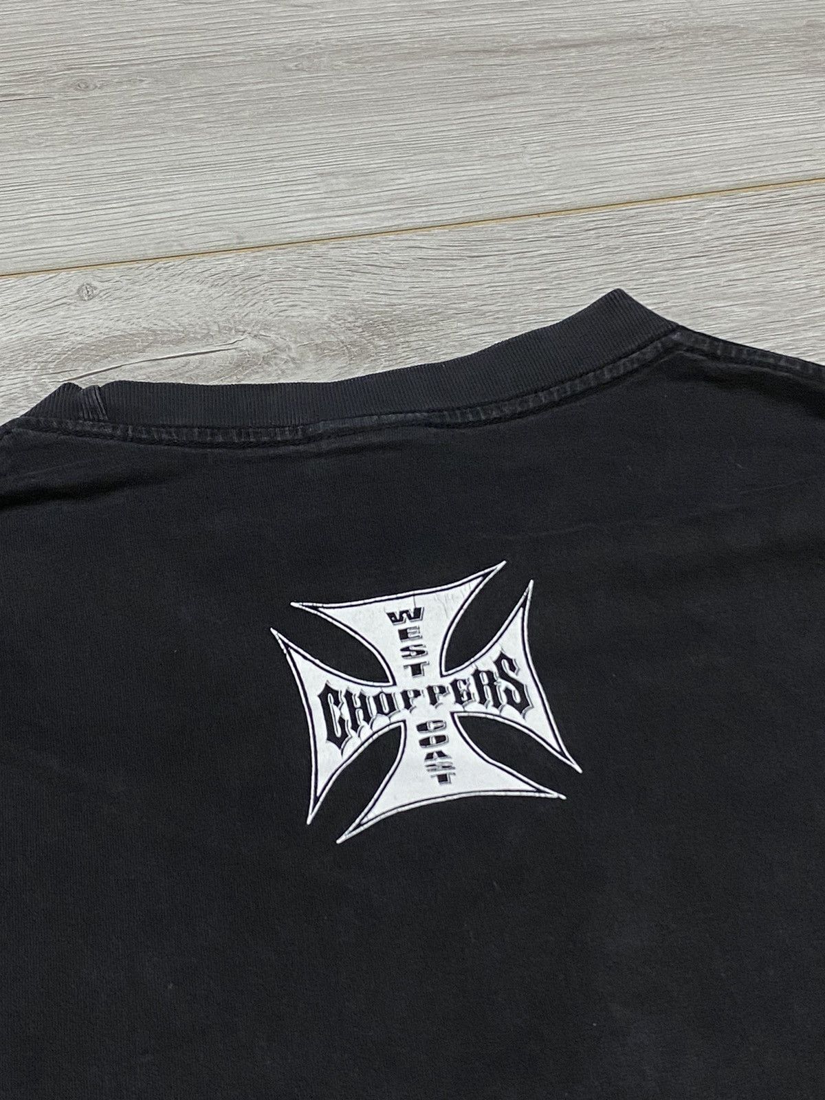 West Coast Choppers West Coast Choppers Long Beach Ca cross long-sleeve Size US L / EU 52-54 / 3 - 6 Thumbnail