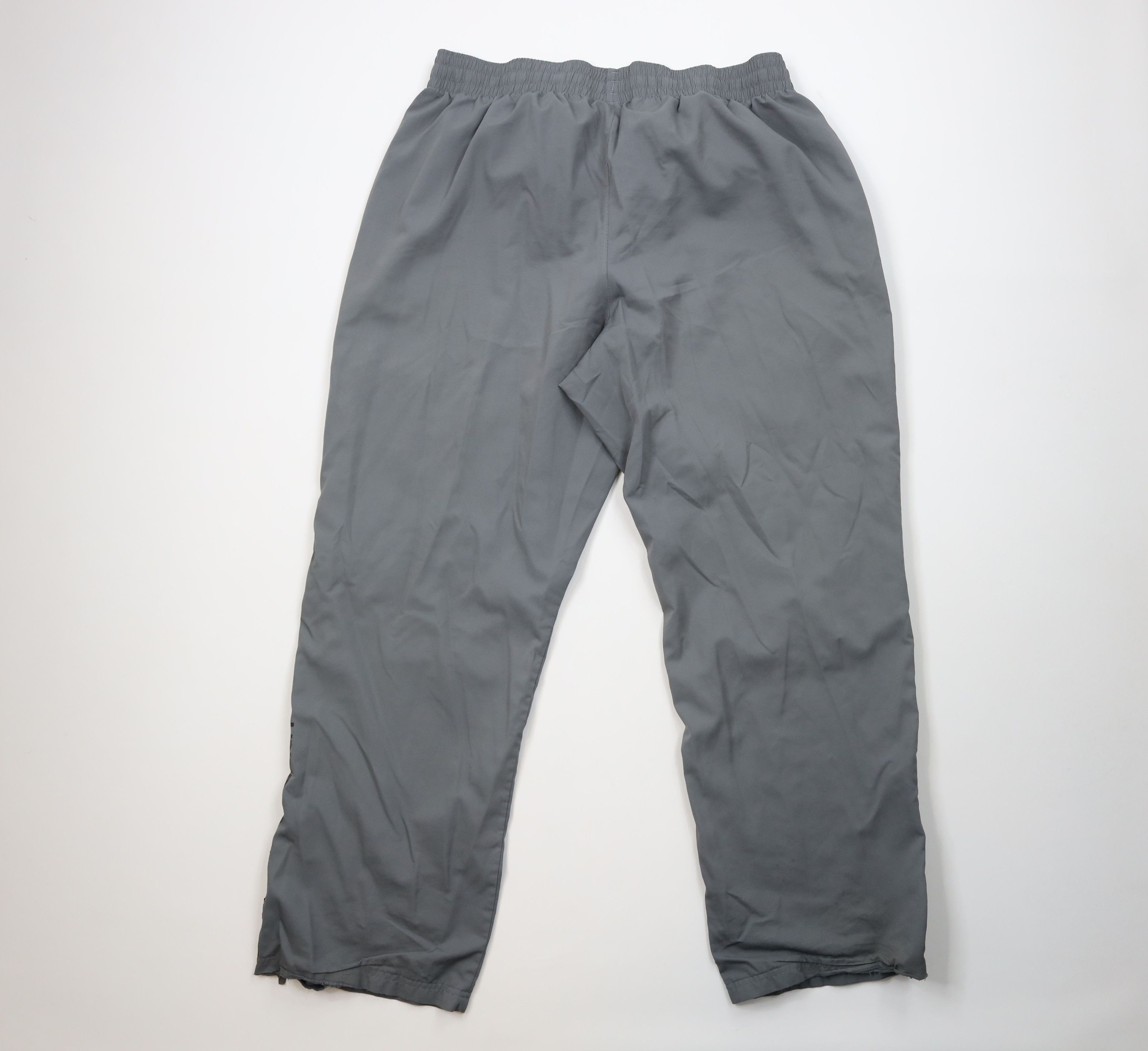 Under Armour Under Armour Ribbed Lined Wide Leg Windbreaker Pants Gray Size US 40 / EU 56 - 9 Thumbnail